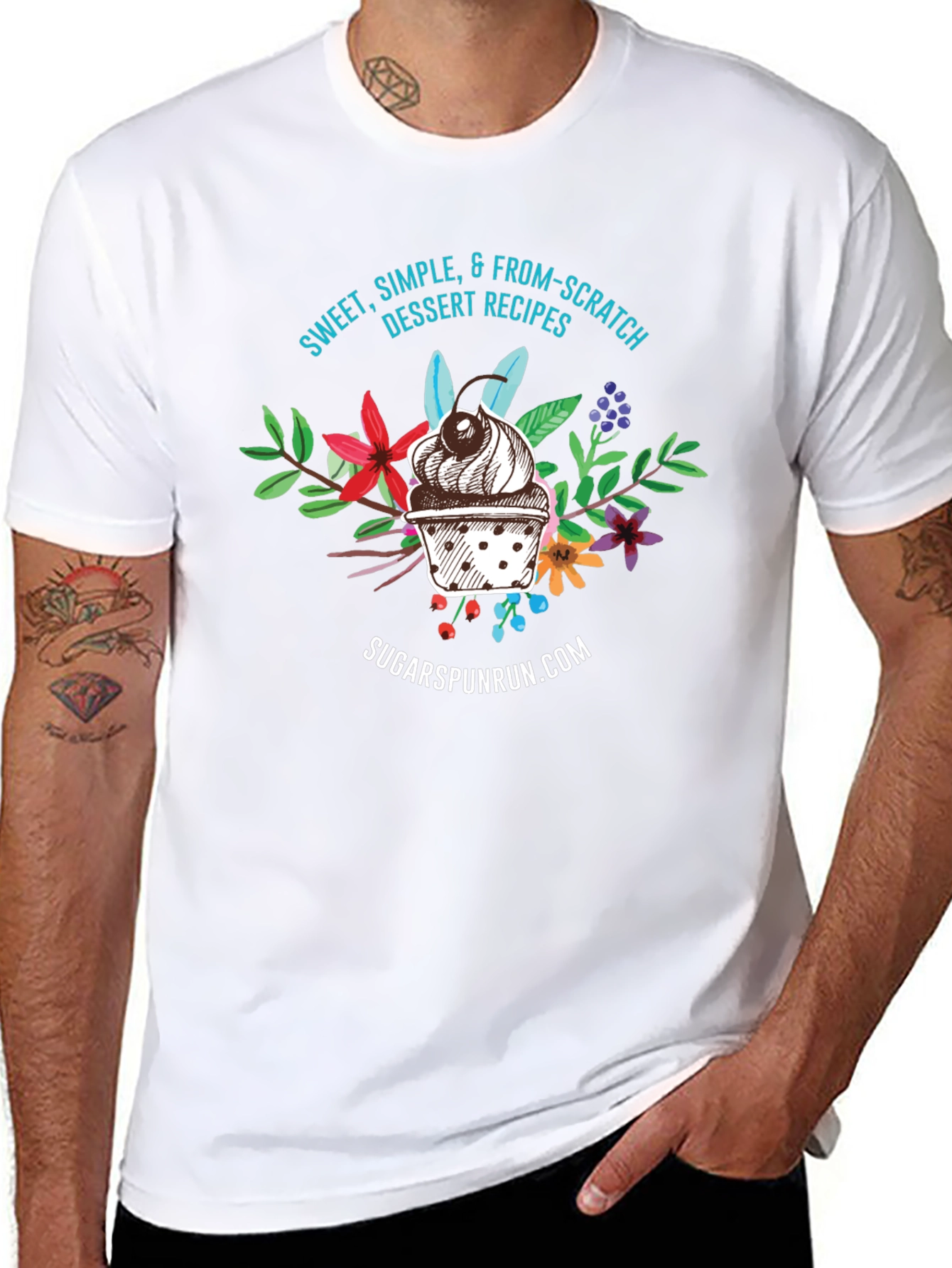 Sweet Treat T-Shirt: Sugarpunrun Dessert Recipes