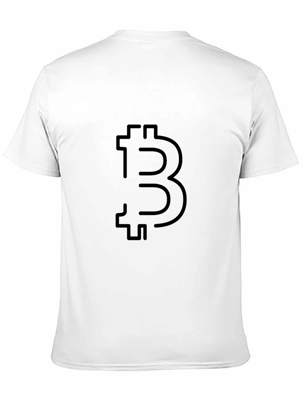 Bitcoin Logo Black T-Shirt Crypto Currency Tee