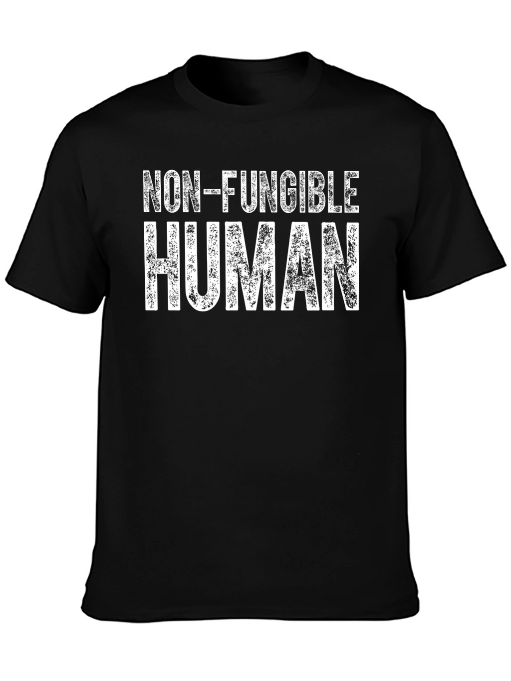 Non-Fungible Human T-Shirt - Black