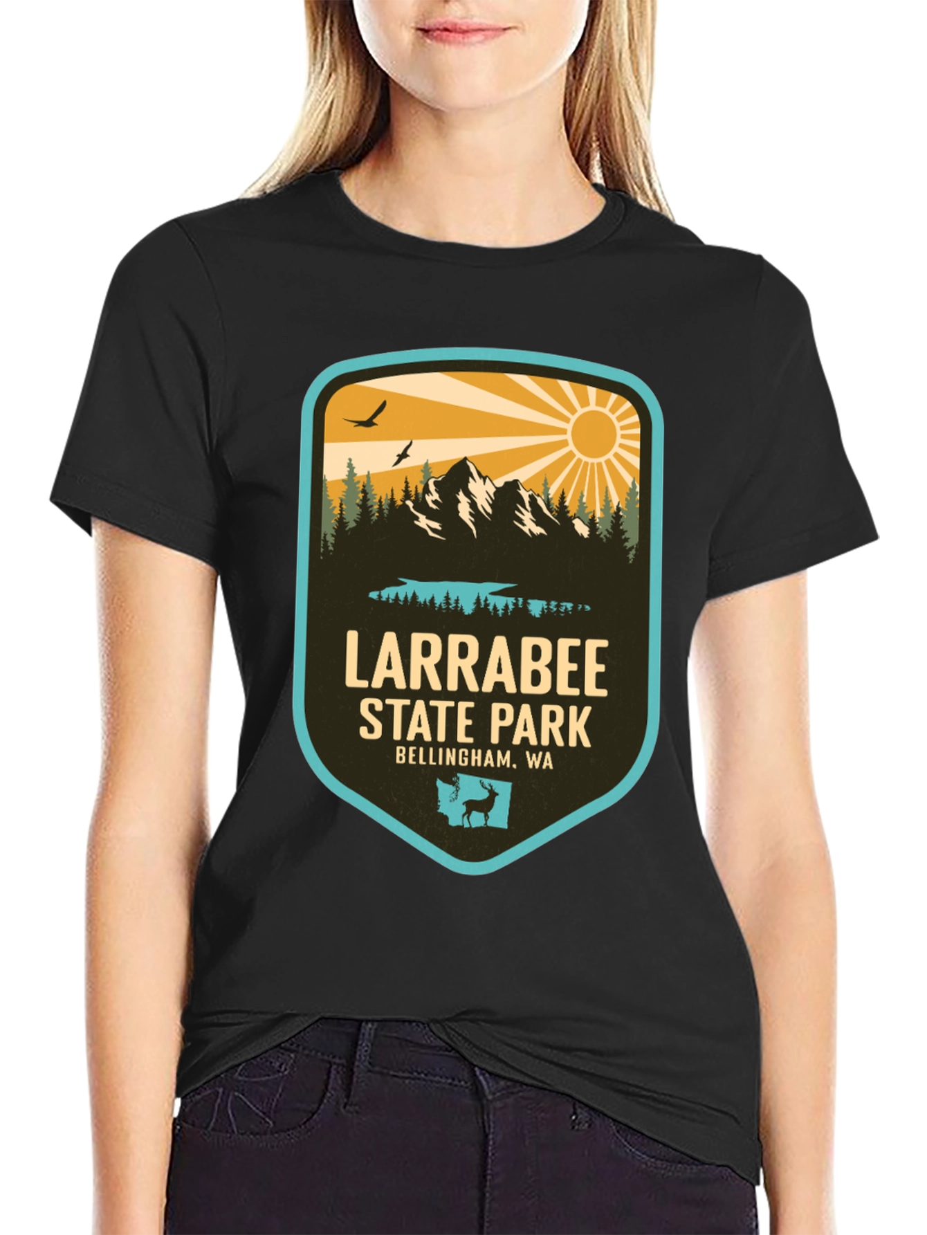 Larrabee State Park T-Shirt - Bellingham WA