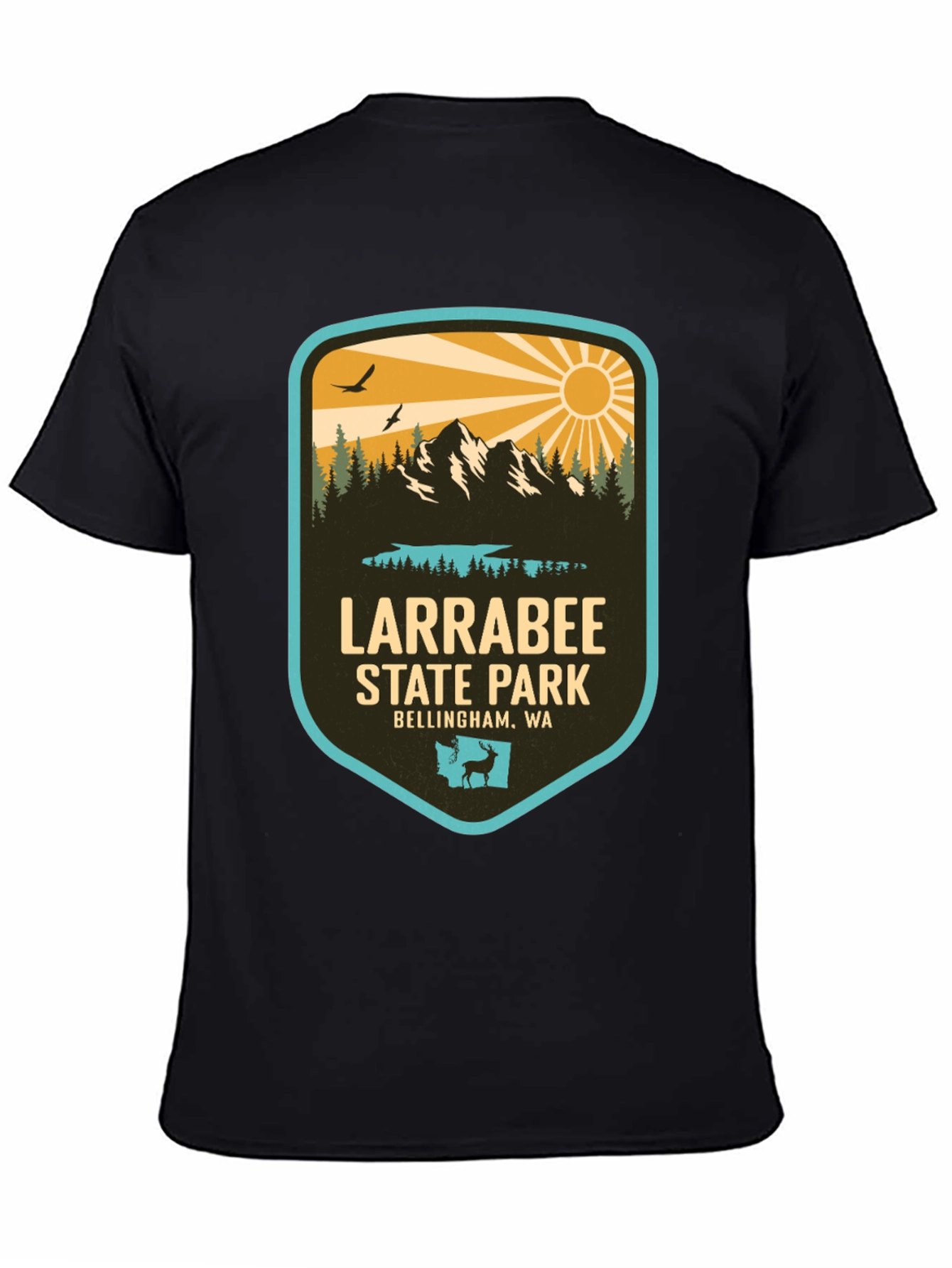 Larrabee State Park T-Shirt - Bellingham WA