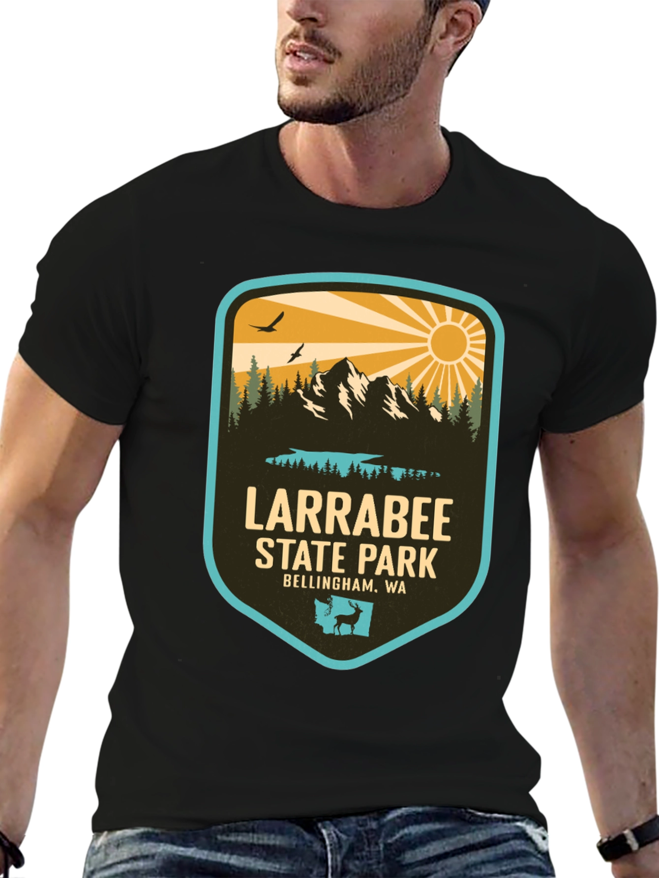 Larrabee State Park T-Shirt - Bellingham WA