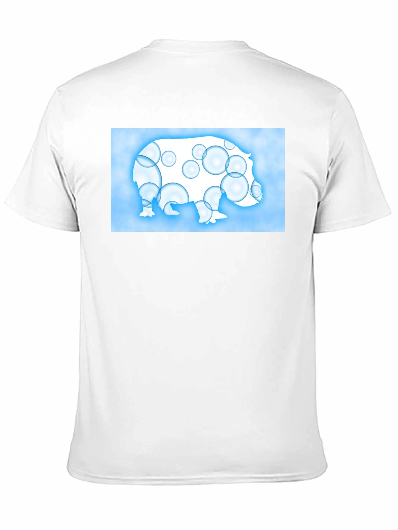 Bubble Hippo T-Shirt - Unique Design