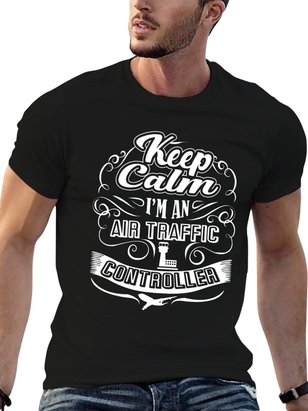 Keep Calm Air Traffic Controller T-Shirt