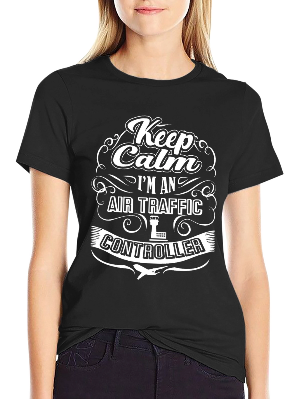 Keep Calm Air Traffic Controller T-Shirt