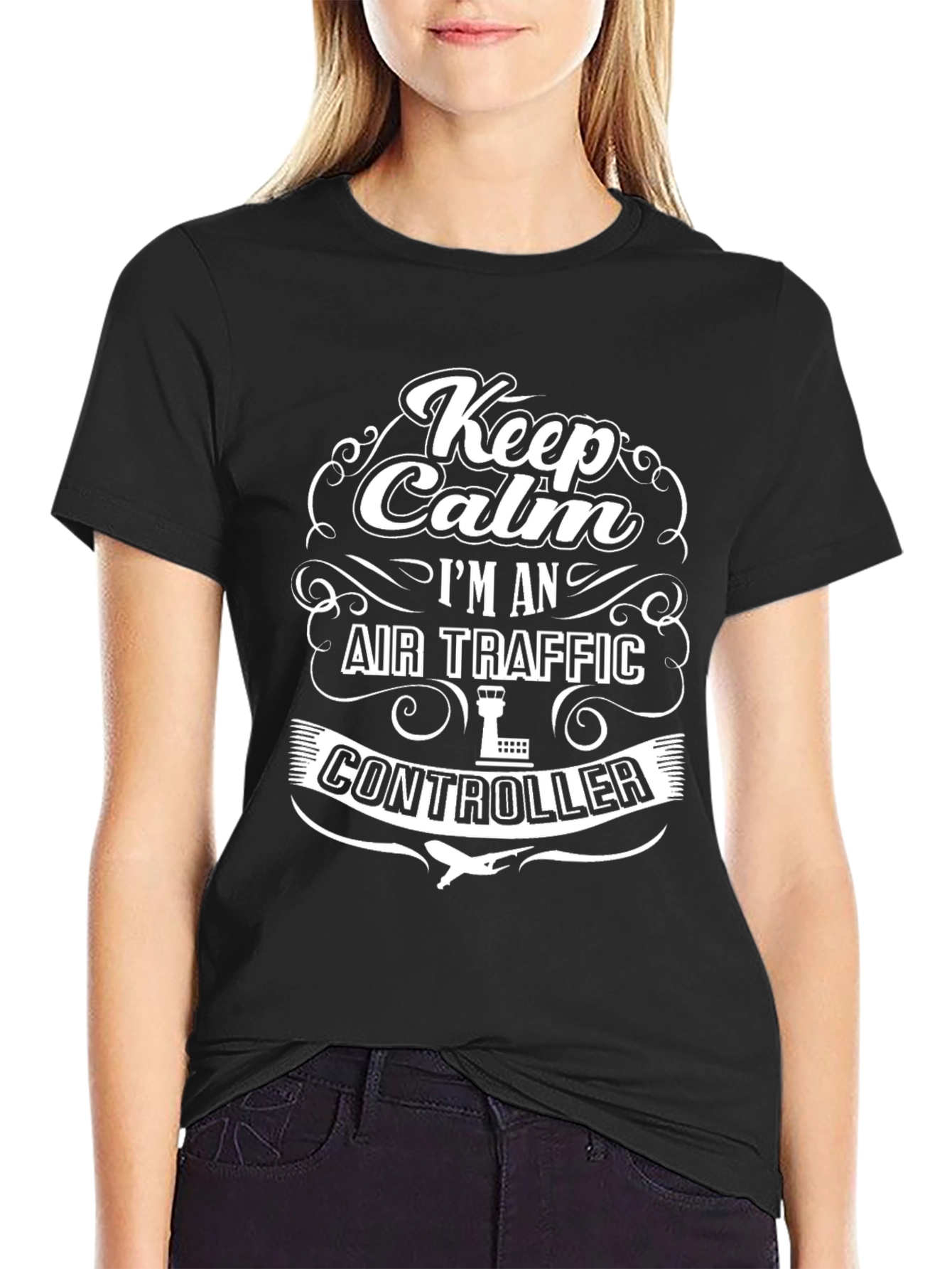 Keep Calm Air Traffic Controller T-Shirt