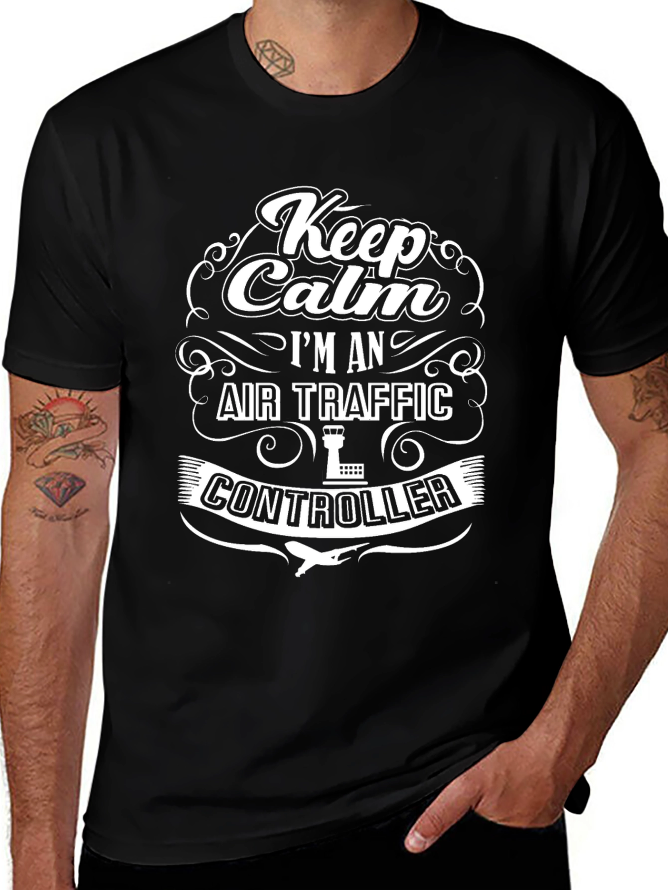 Keep Calm Air Traffic Controller T-Shirt