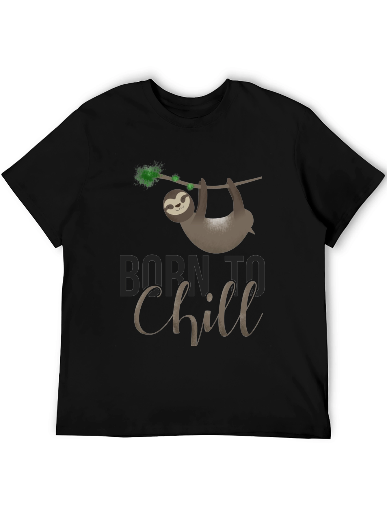 Born to Chill Sloth Graphic Tee - Relaxed Fit