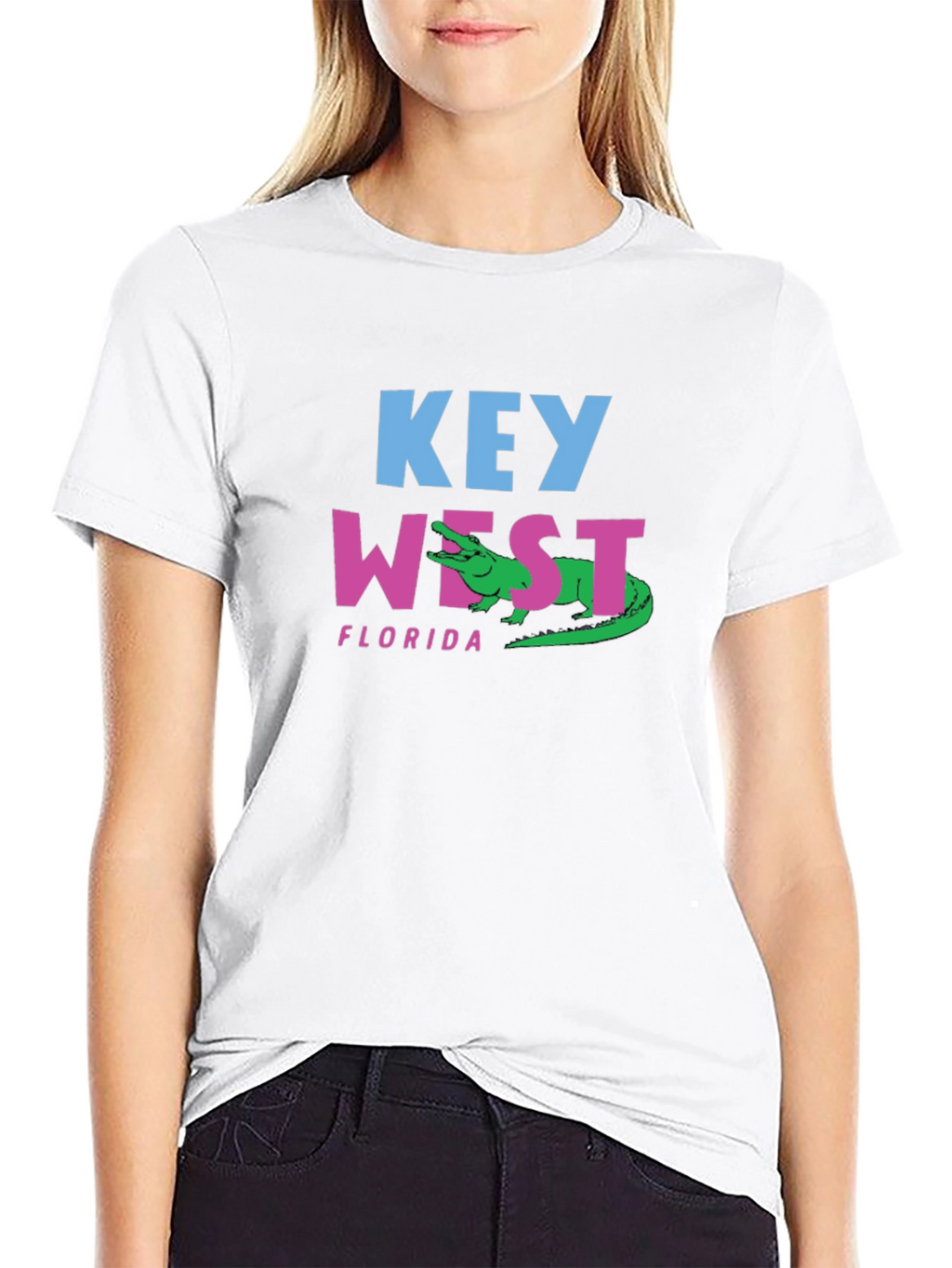 Key West Florida Alligator Graphic Tee