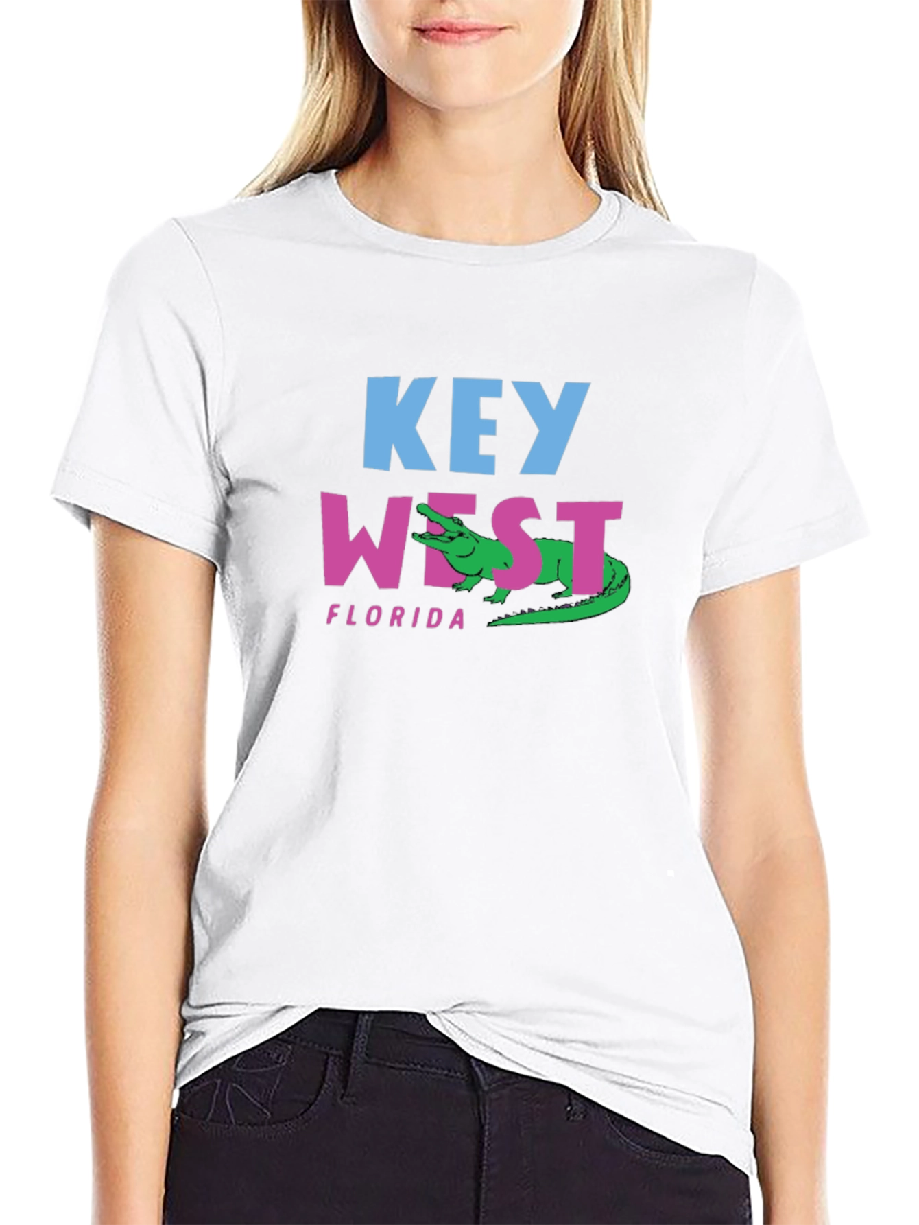 Key West Florida Alligator Graphic Tee