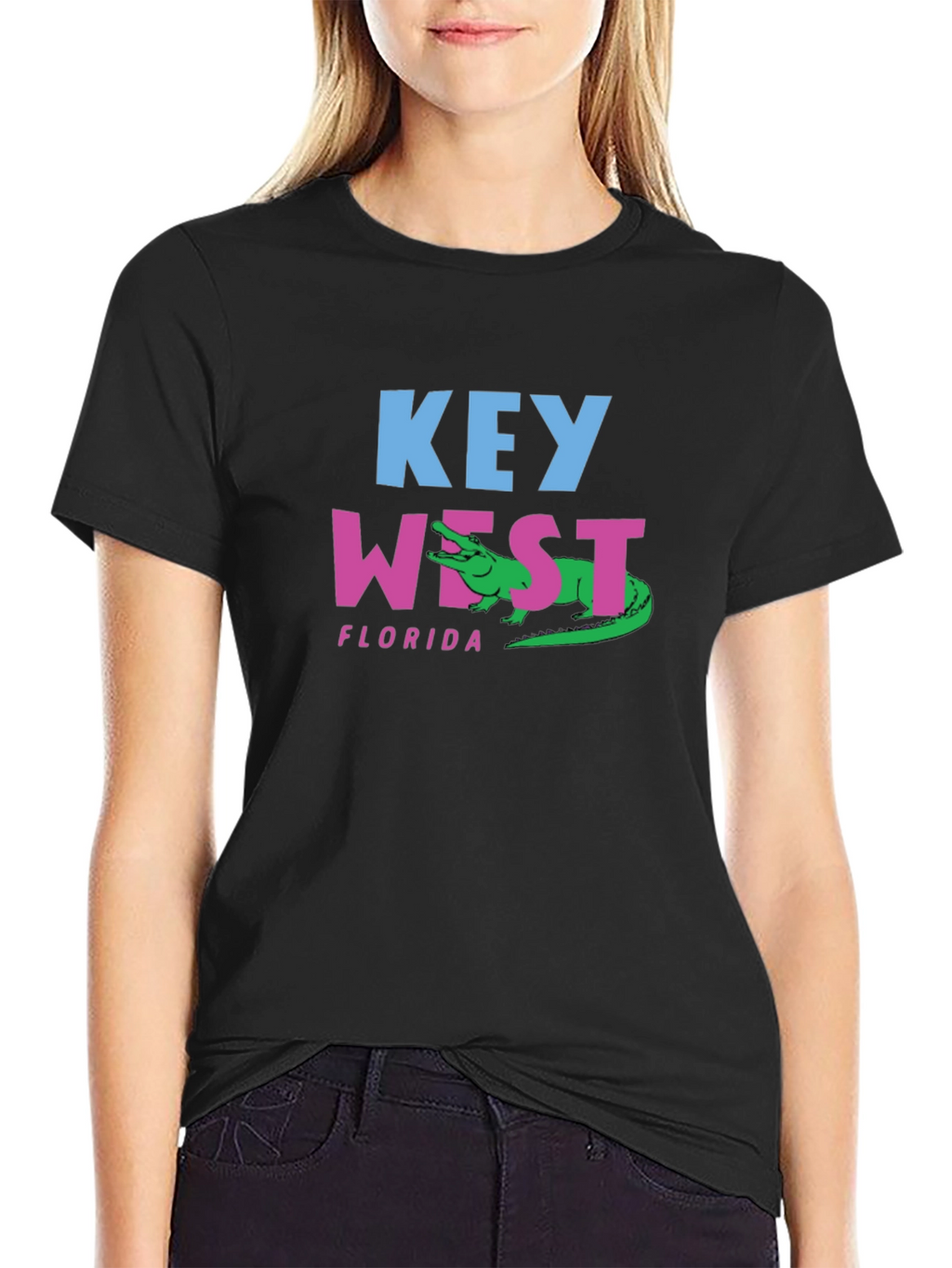 Key West Florida Alligator Graphic Tee