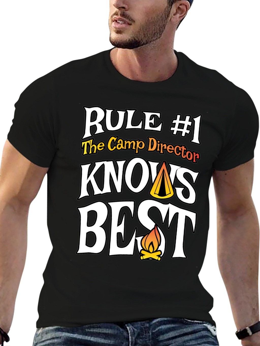 Camp Director T-Shirt - Rule #1