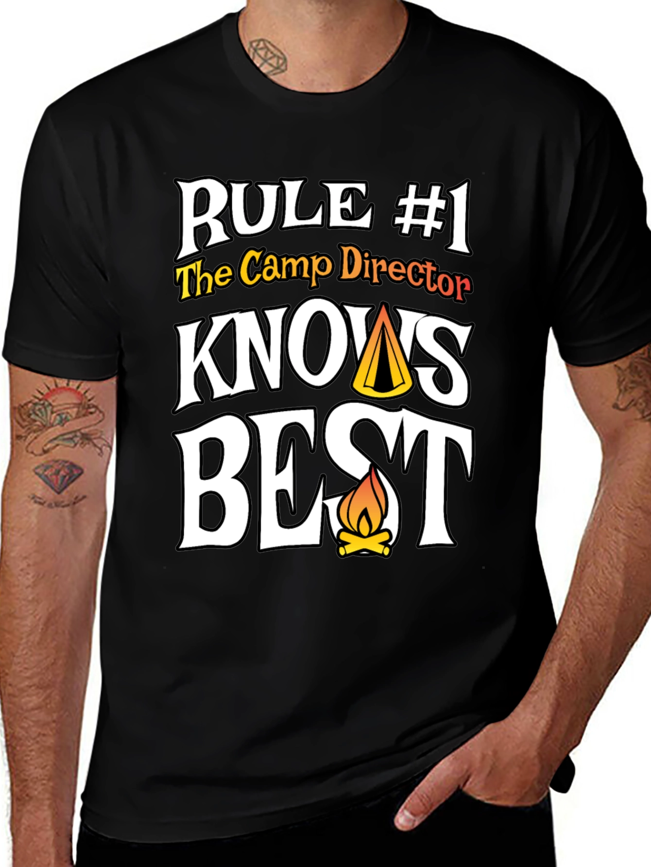 Camp Director T-Shirt - Rule #1