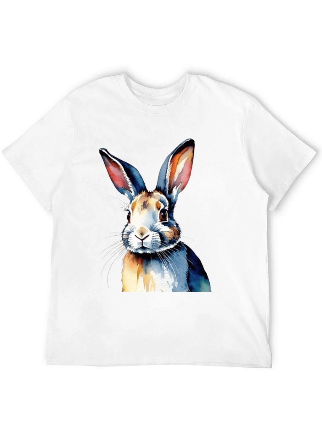 Watercolor Rabbit Graphic Tee