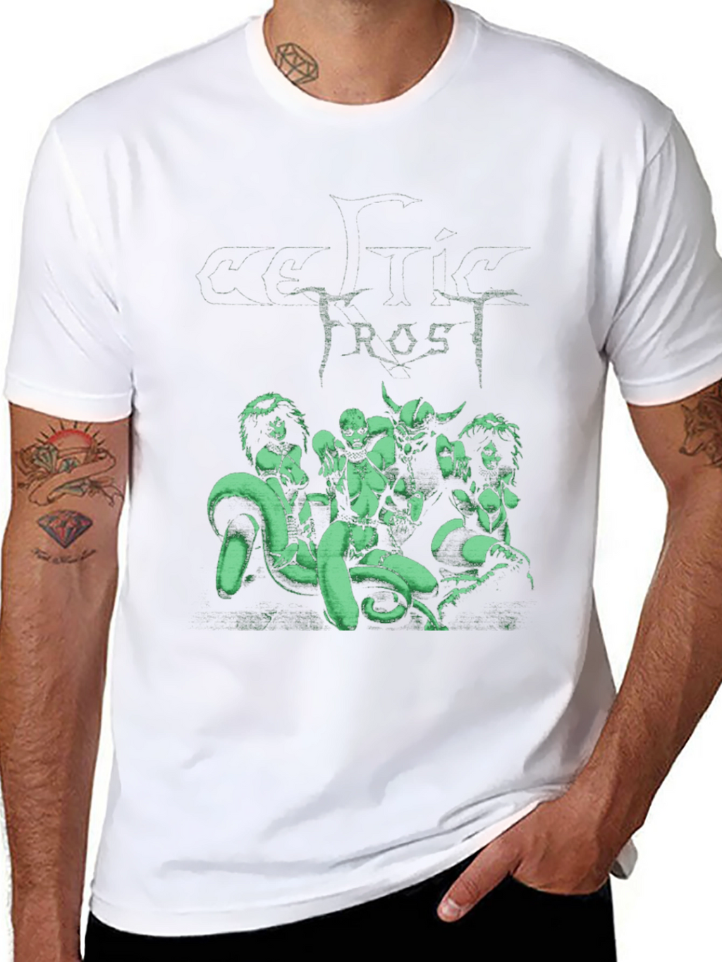 Frost Graphic T-Shirt - Mens Black Tee