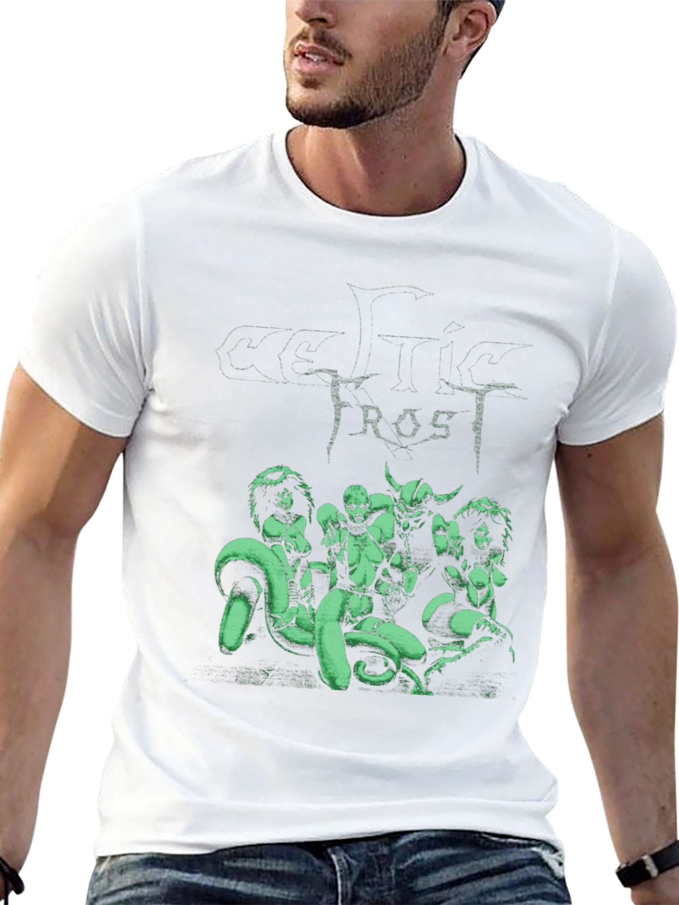 Frost Graphic T-Shirt - Mens Black Tee