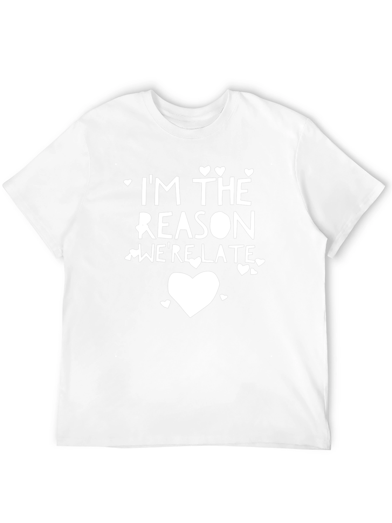 Funny Im The Reason Were Late Graphic Tee