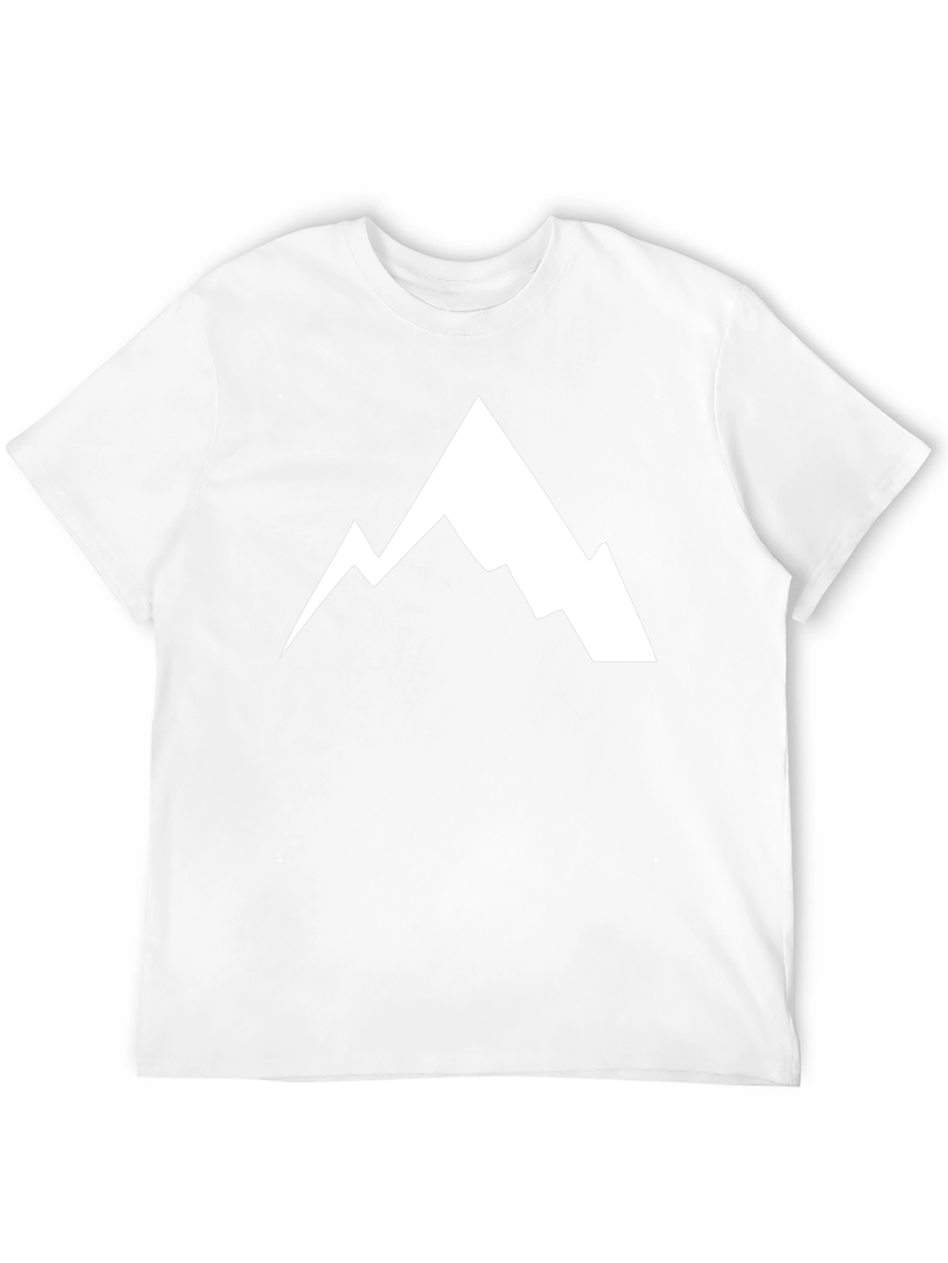 Mountain Graphic Tee - Black Cotton Blend
