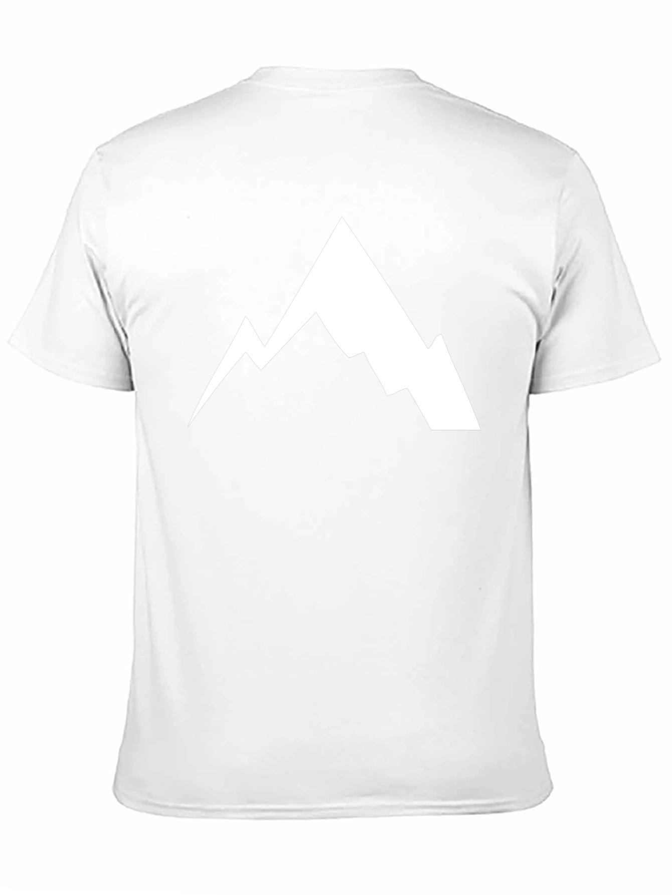 Mountain Graphic Tee - Black Cotton Blend