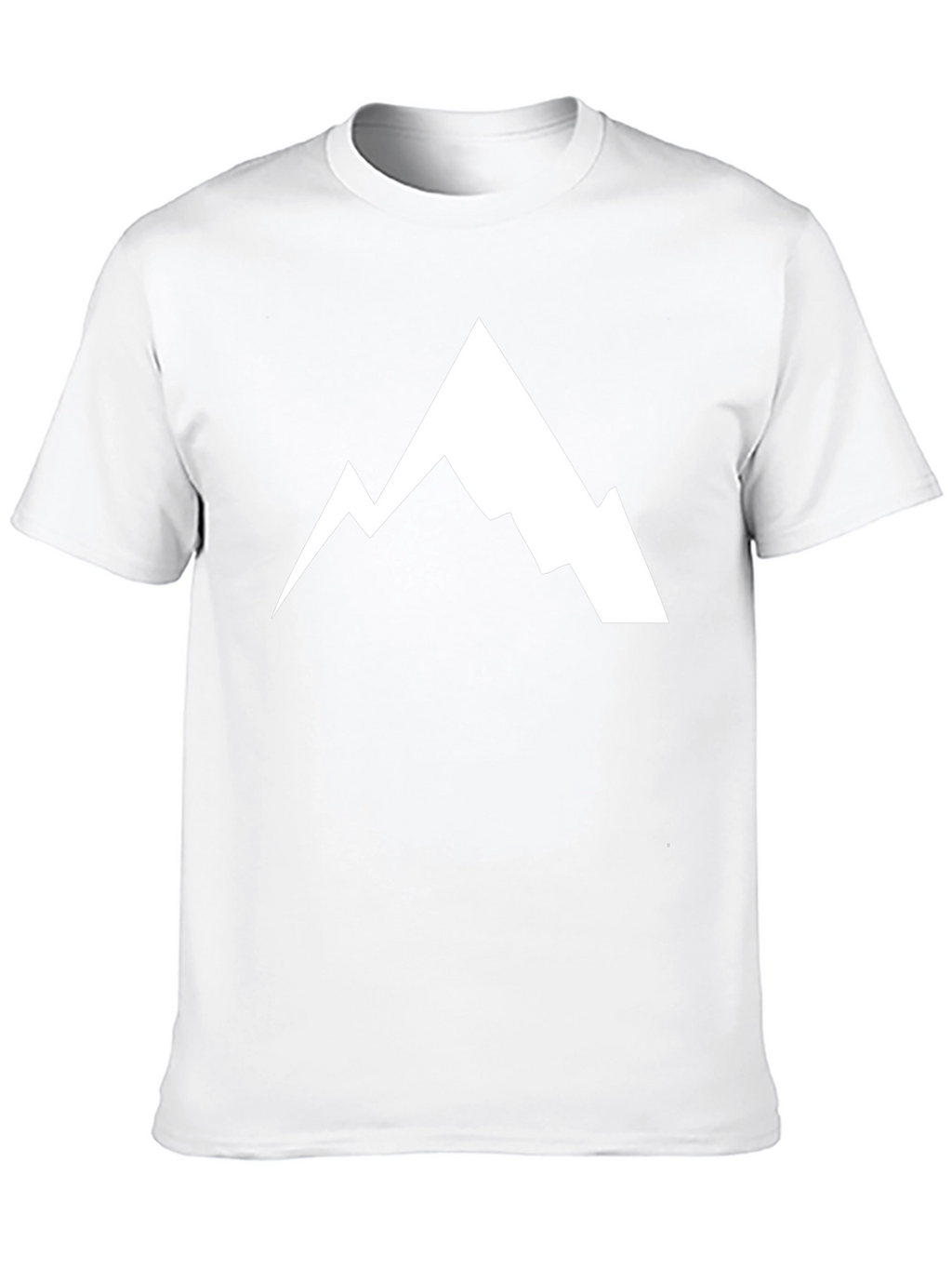 Mountain Graphic Tee - Black Cotton Blend