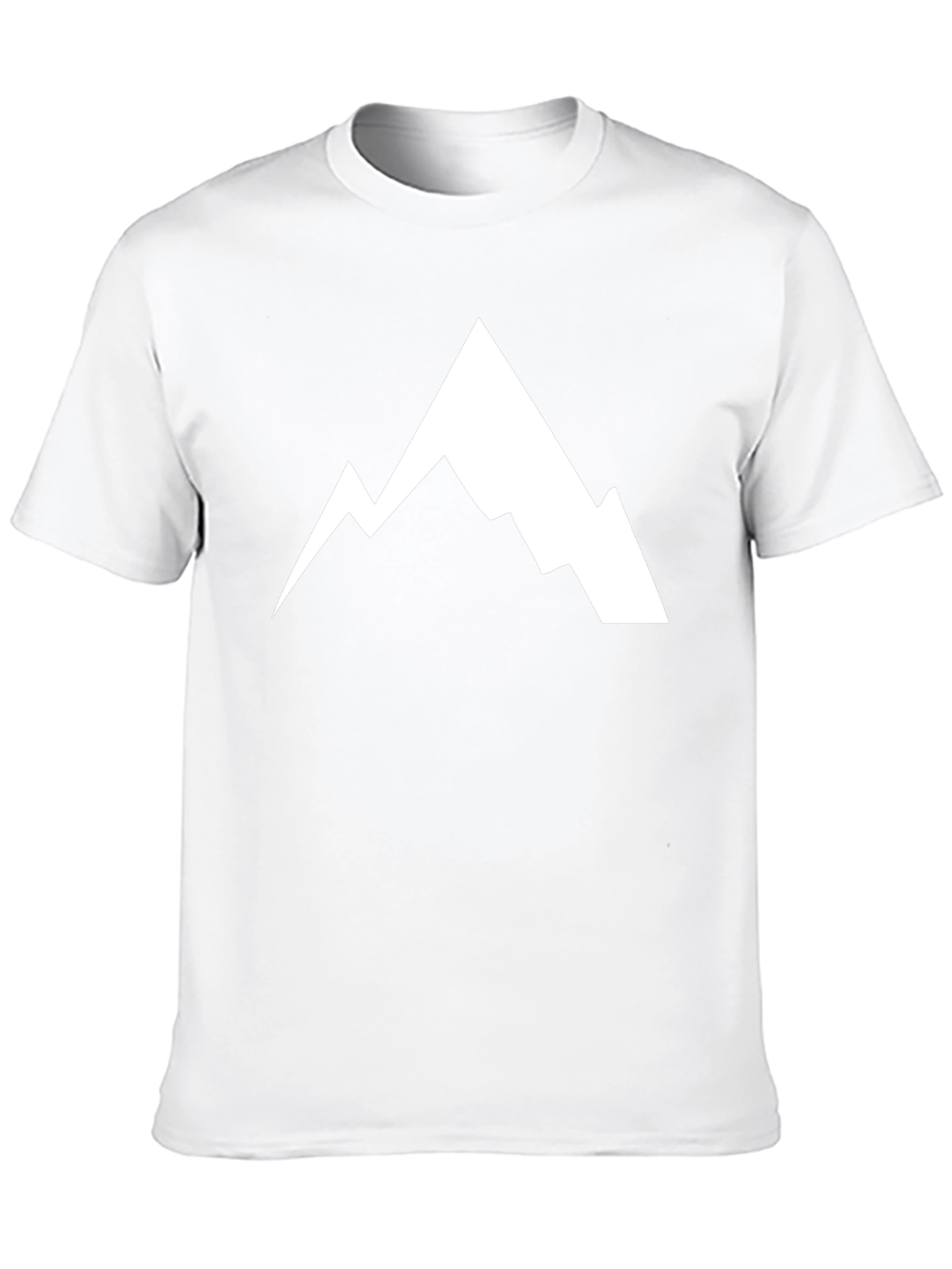 Mountain Graphic Tee - Black Cotton Blend