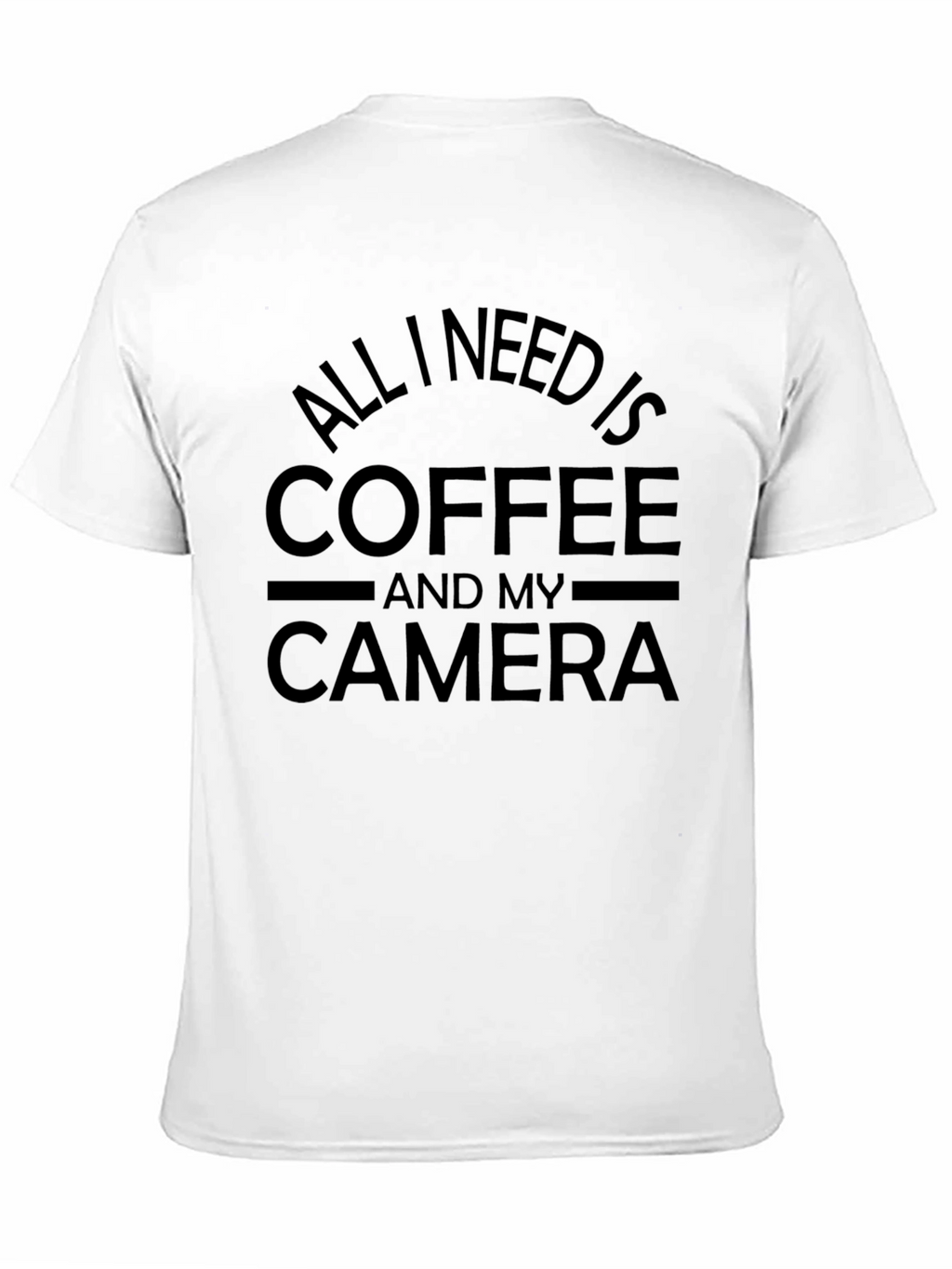 Coffee & Camera T-Shirt - Photographer Gift