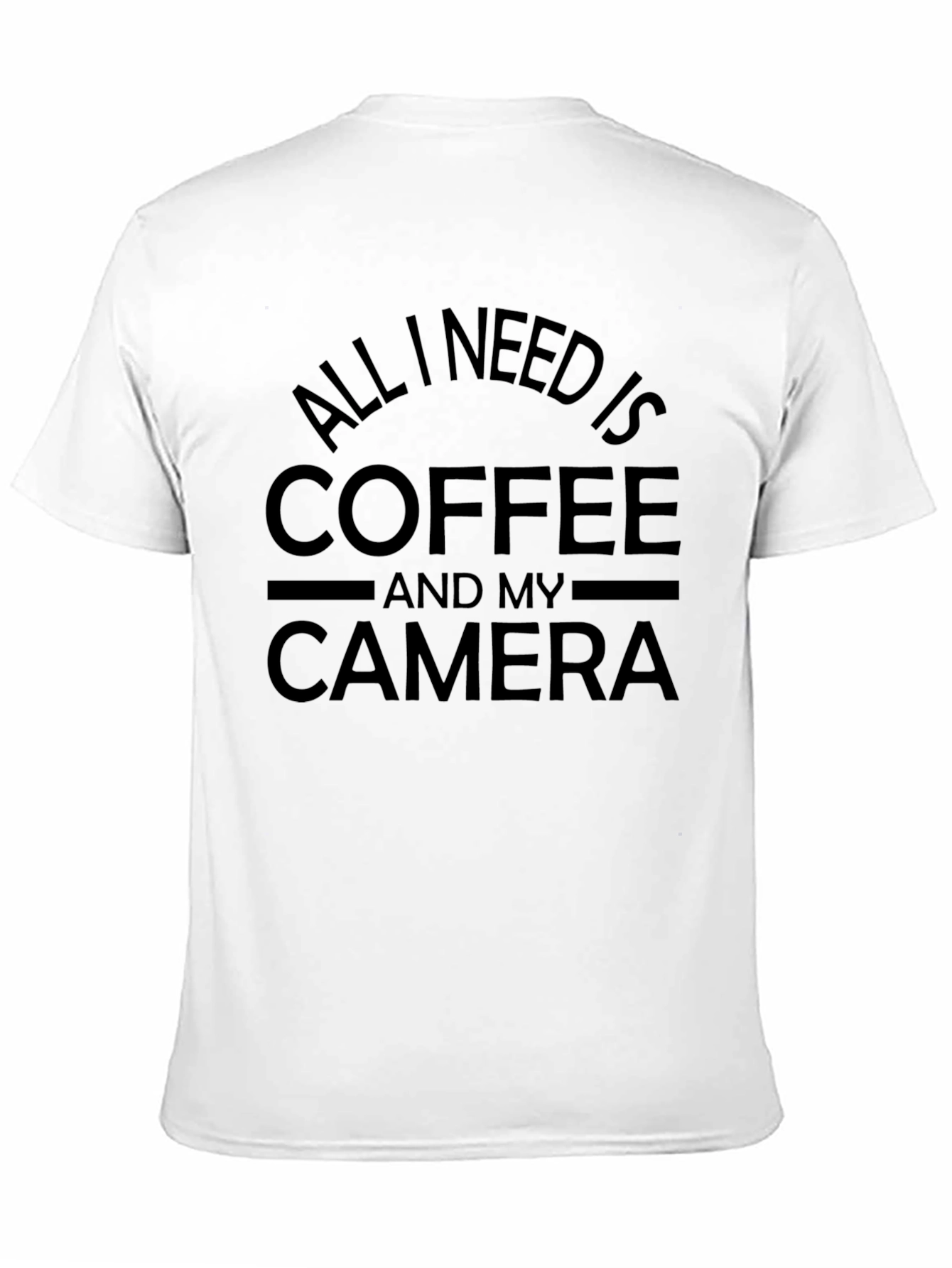 Coffee & Camera T-Shirt - Photographer Gift