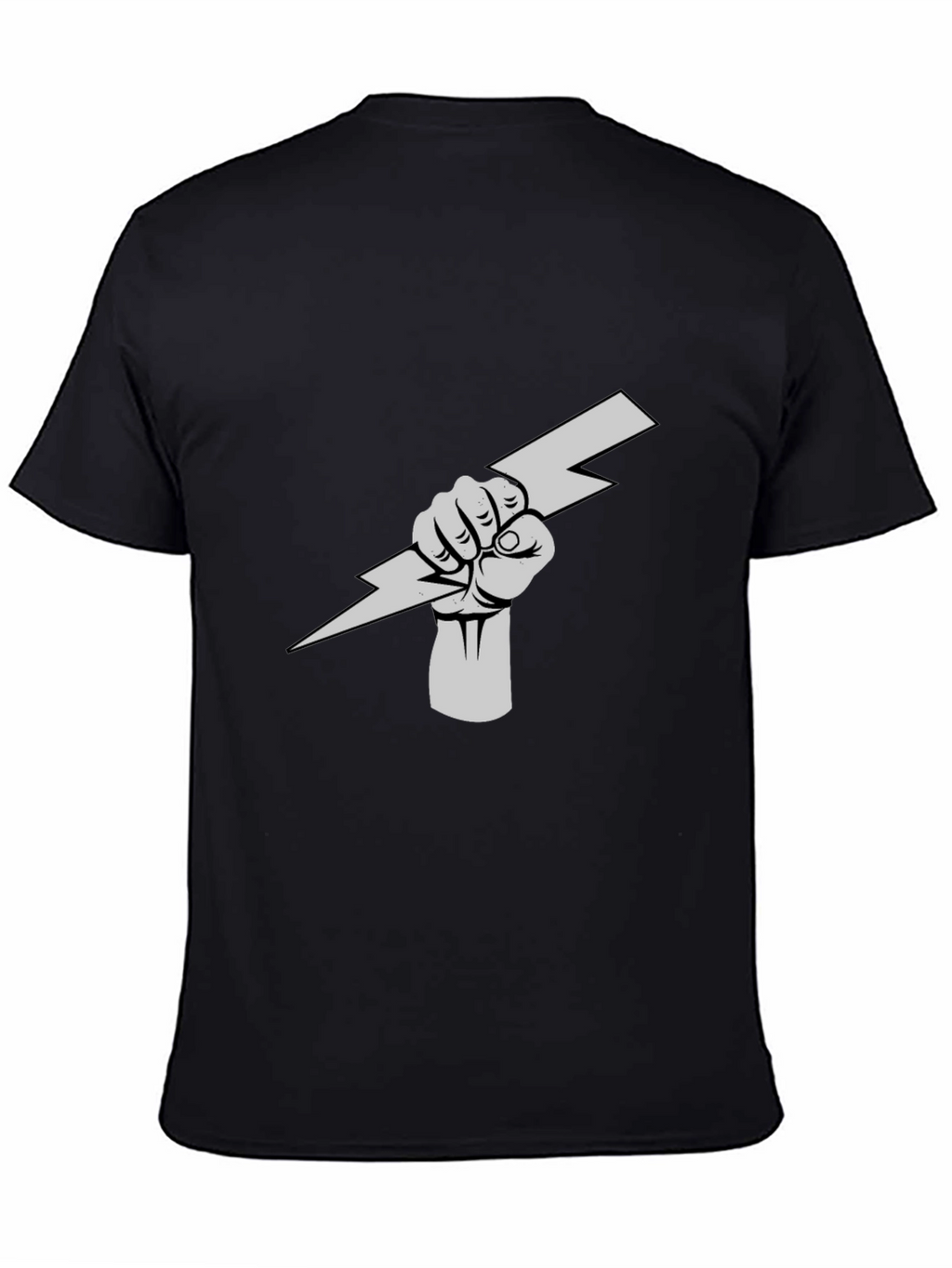 Electric Fist Black T-Shirt