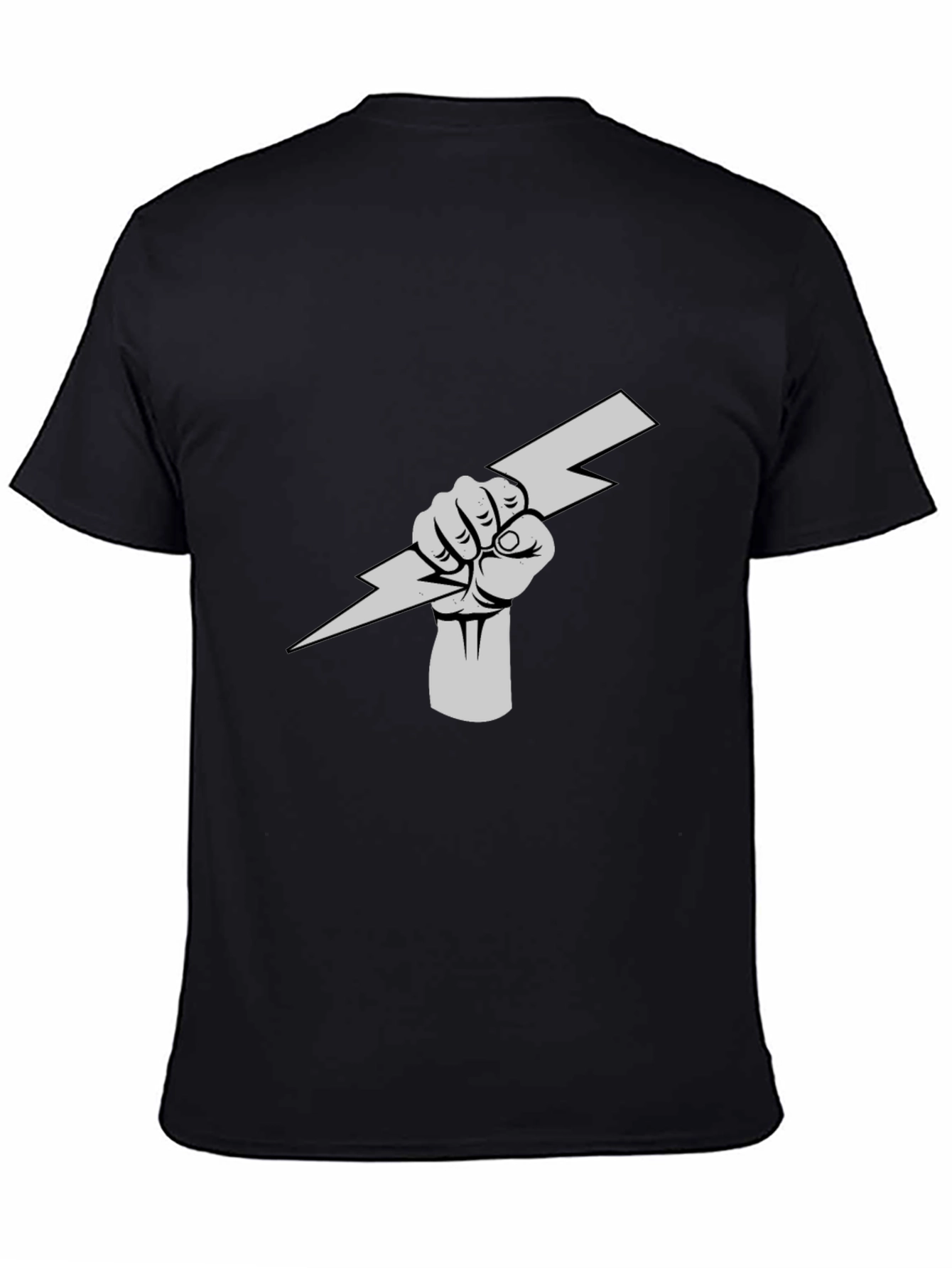 Electric Fist Black T-Shirt