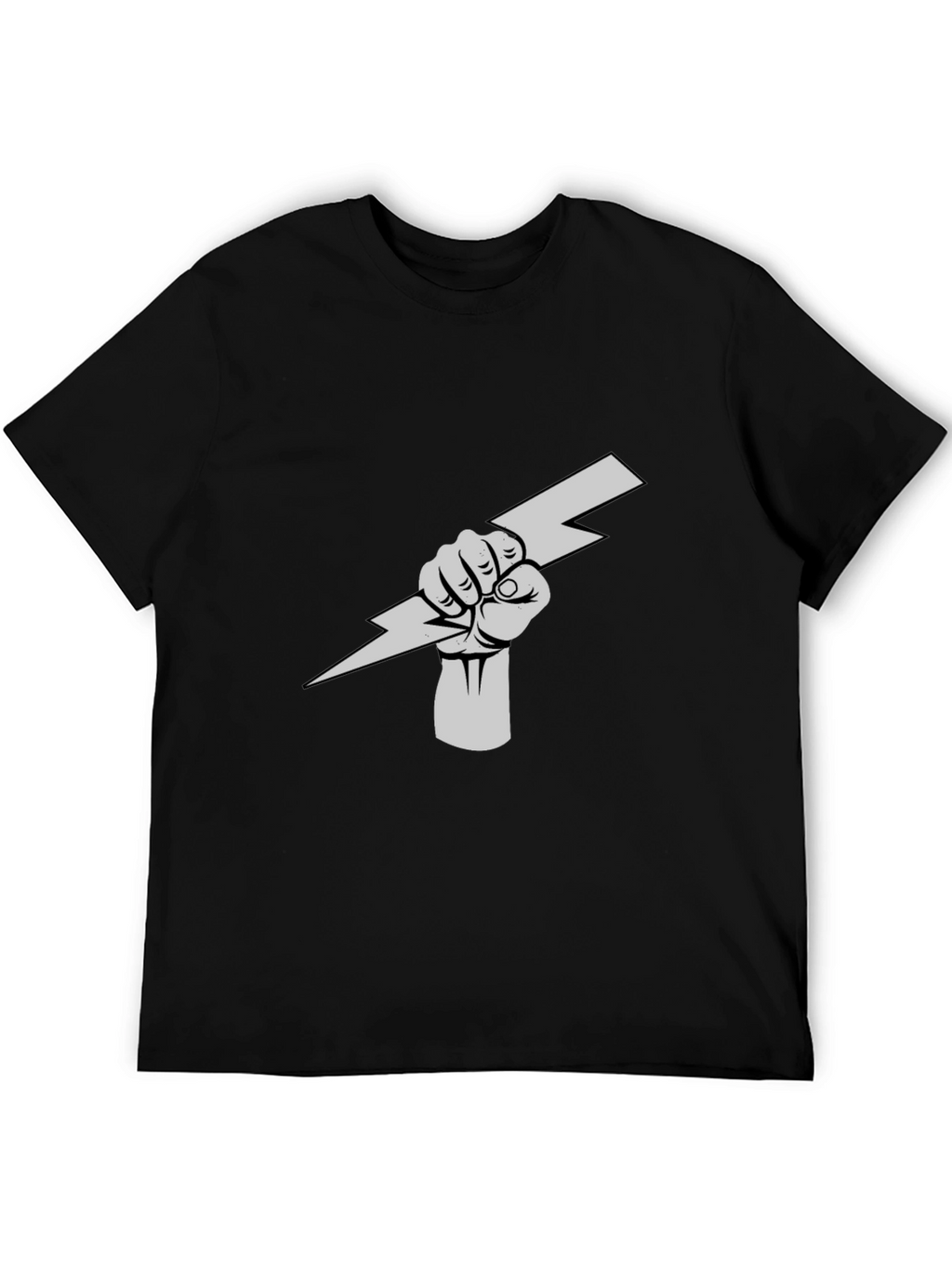 Electric Fist Black T-Shirt