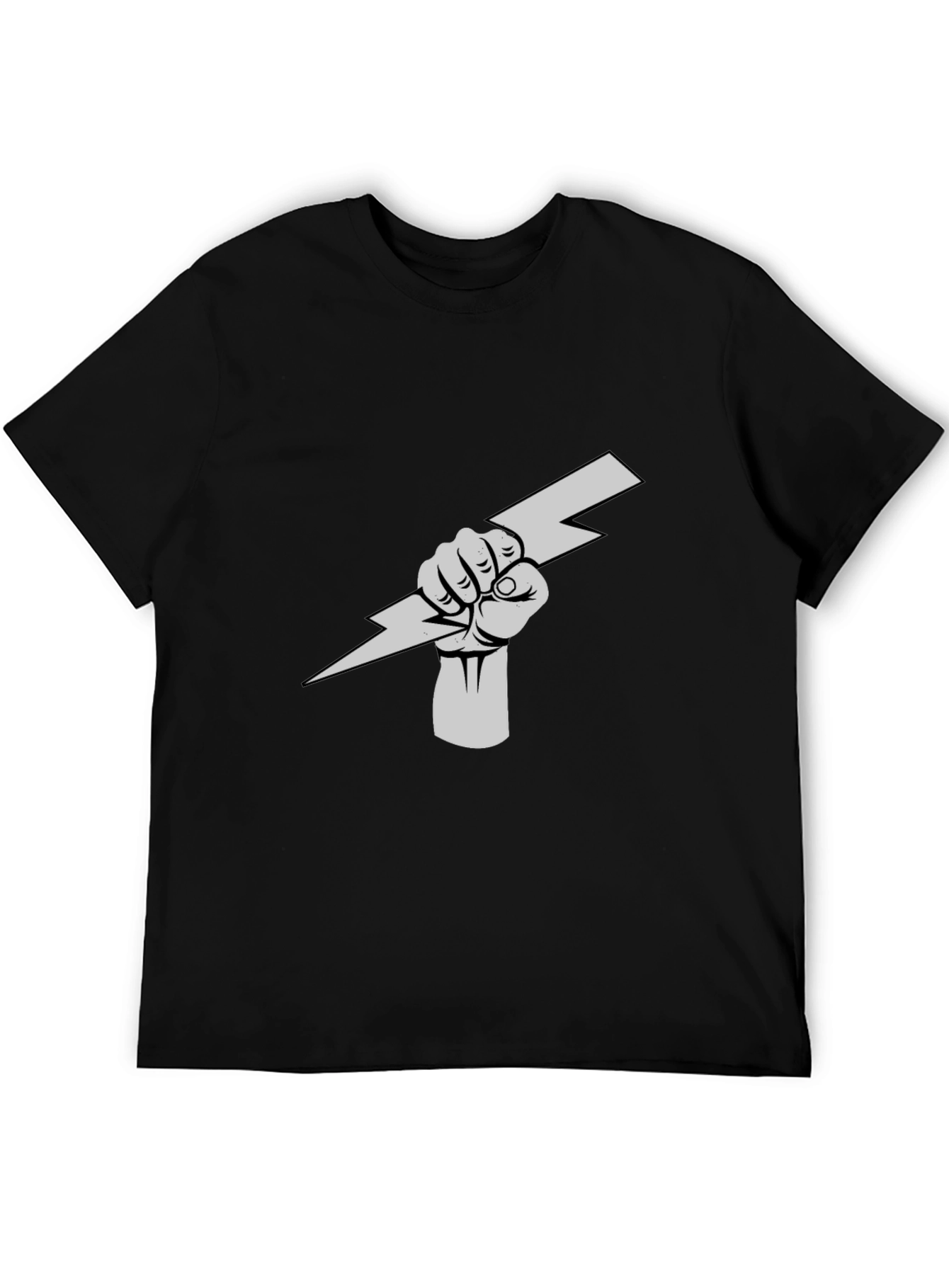 Electric Fist Black T-Shirt