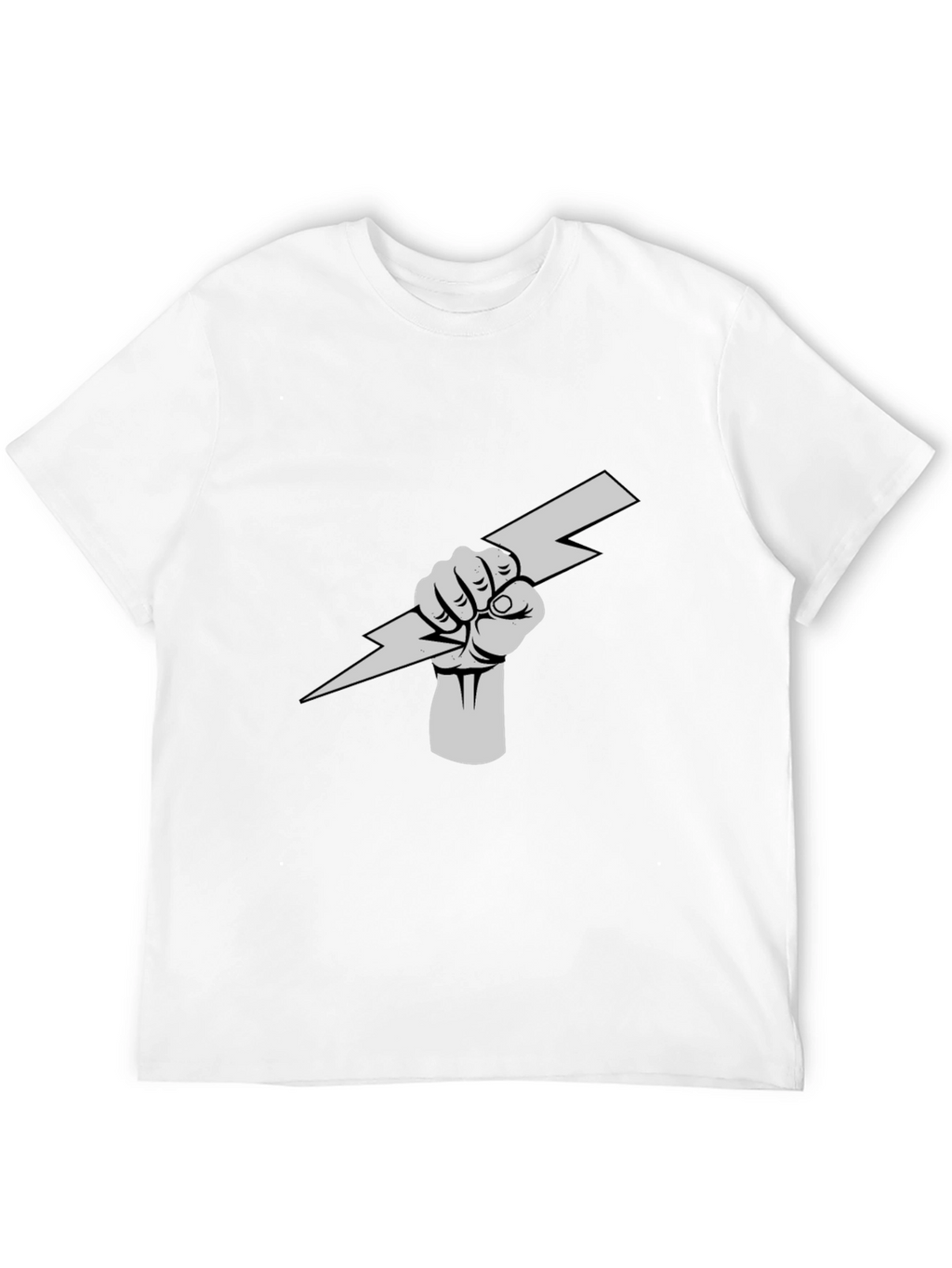 Electric Fist Black T-Shirt