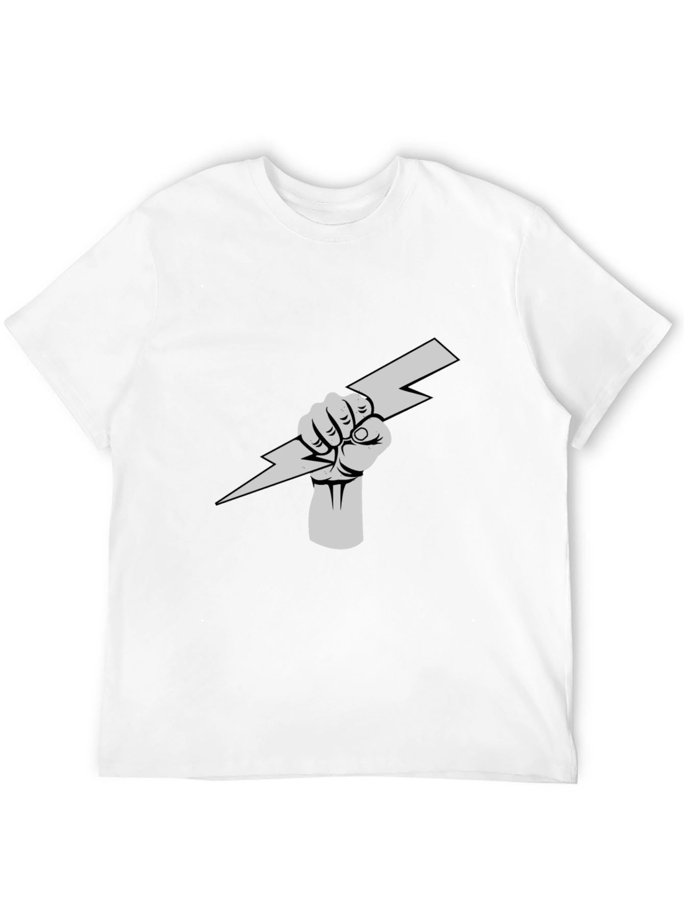 Electric Fist Black T-Shirt