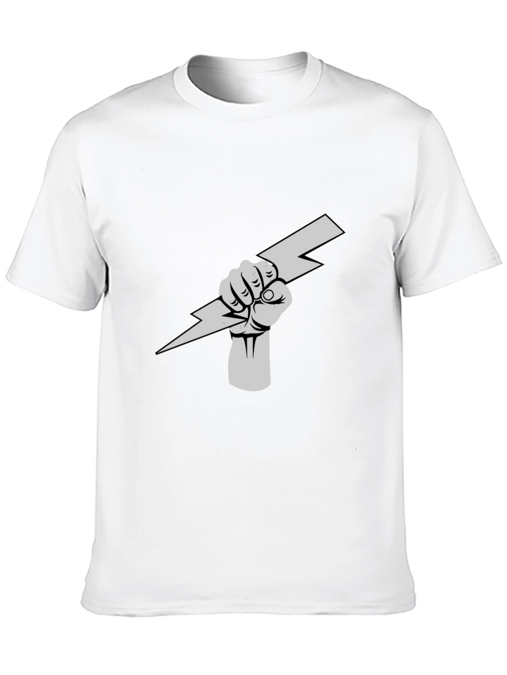 Electric Fist Black T-Shirt