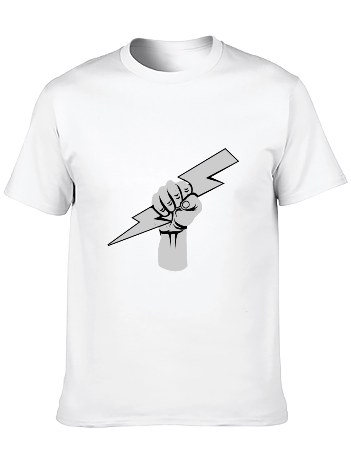 Electric Fist Black T-Shirt