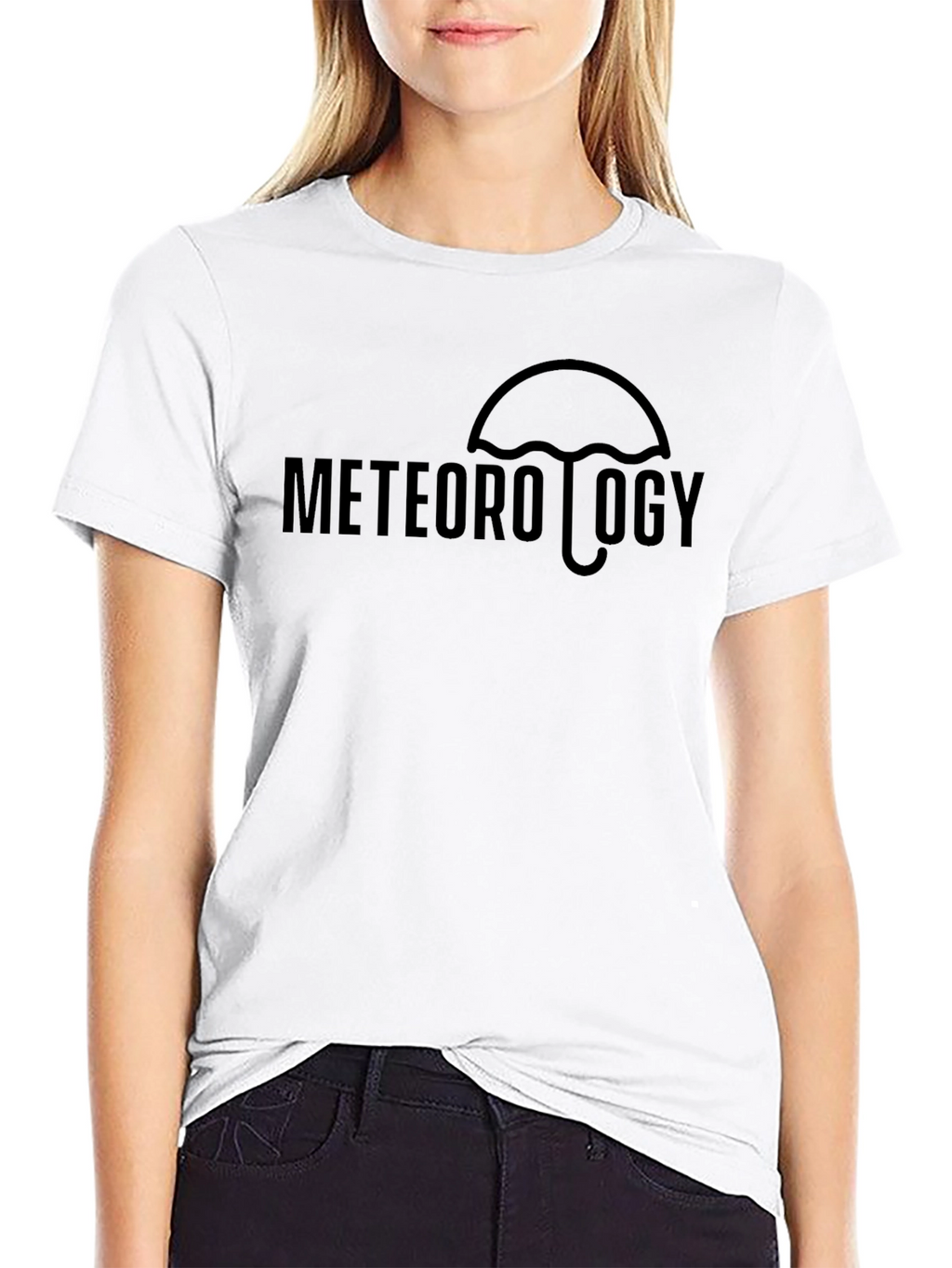 Meteorology Umbrella Graphic T-Shirt - Weather Science Tee