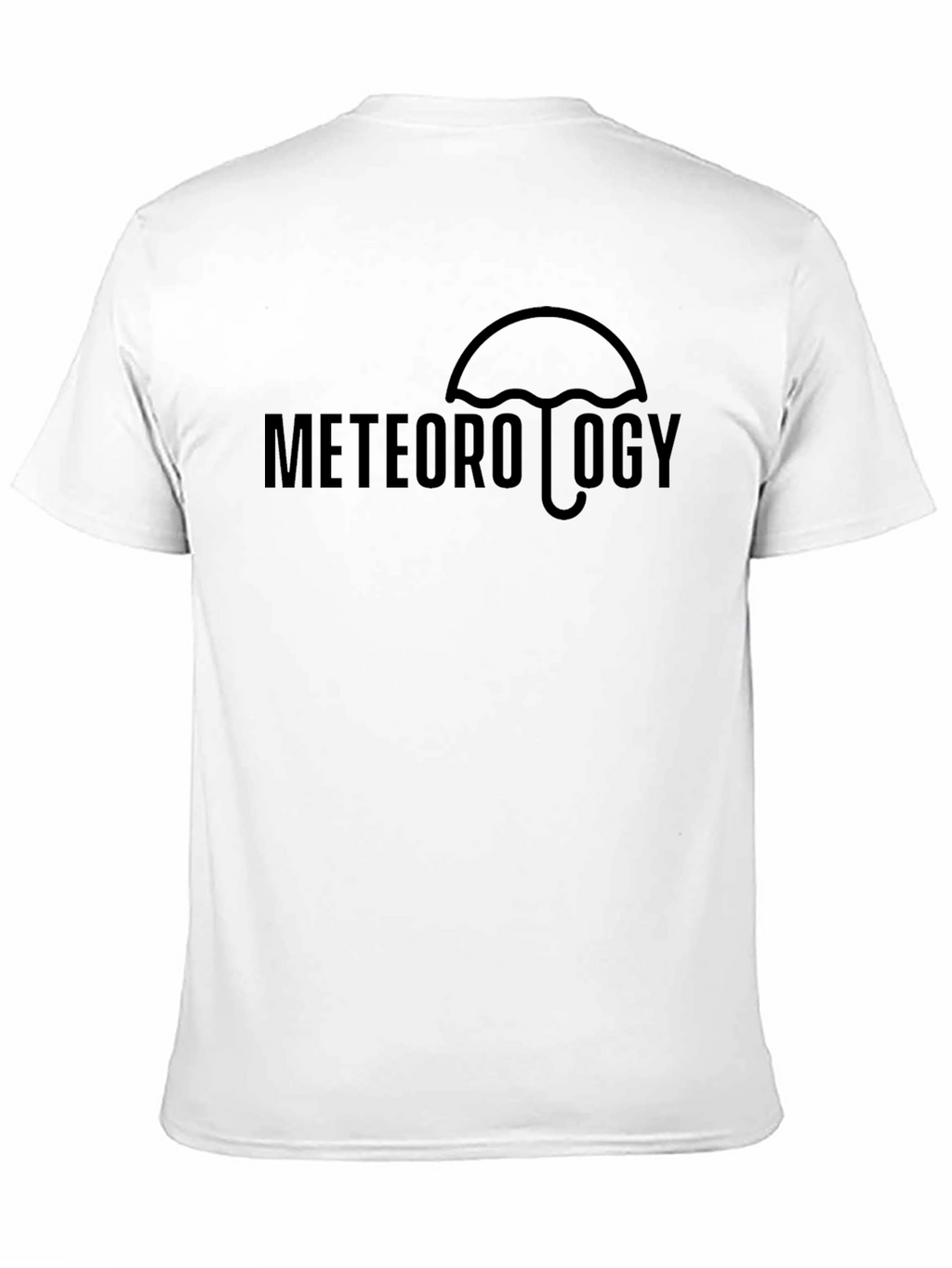Meteorology Umbrella Graphic T-Shirt - Weather Science Tee