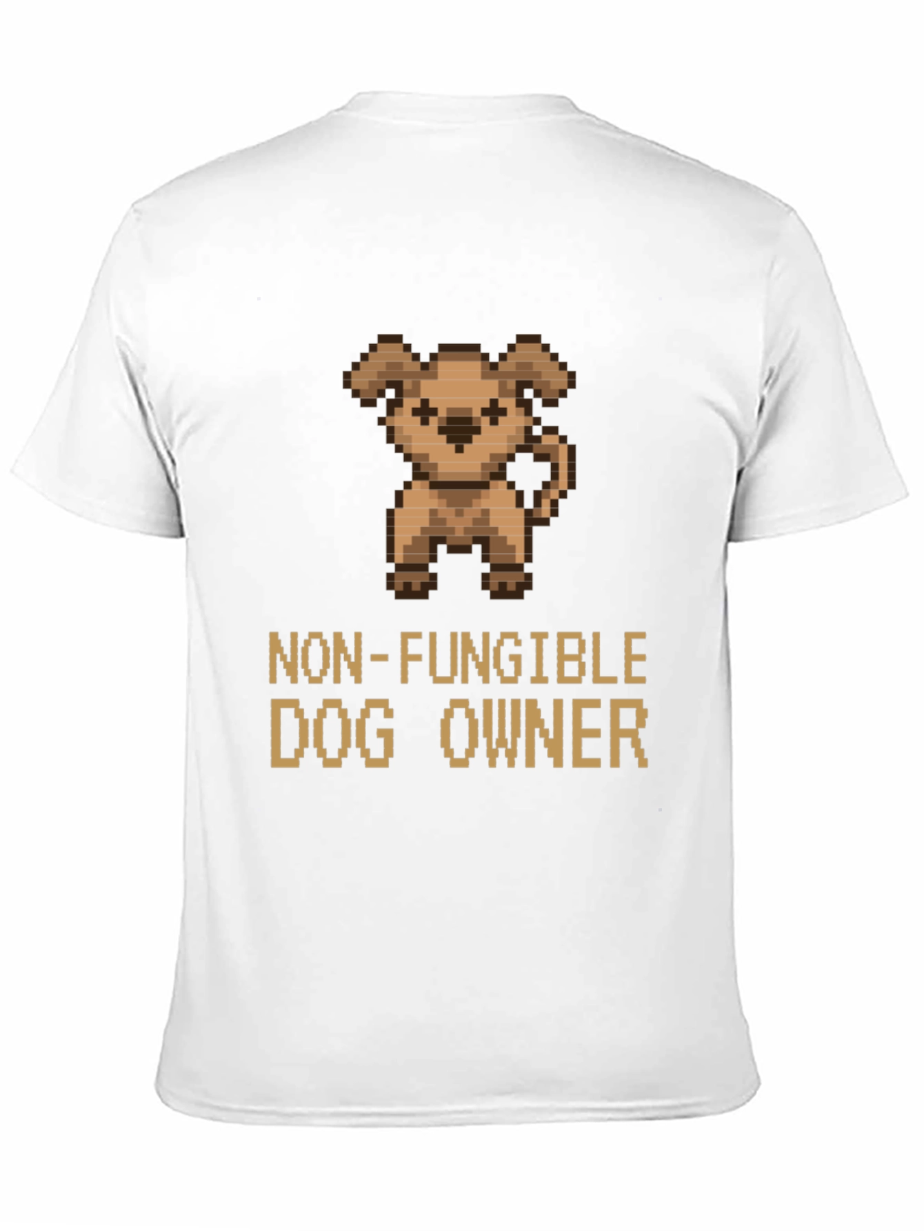 Non-Fungible Dog Owner Graphic T-Shirt
