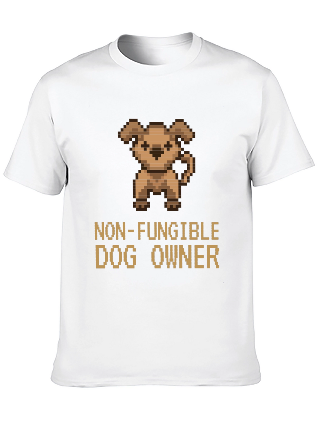 Non-Fungible Dog Owner Graphic T-Shirt
