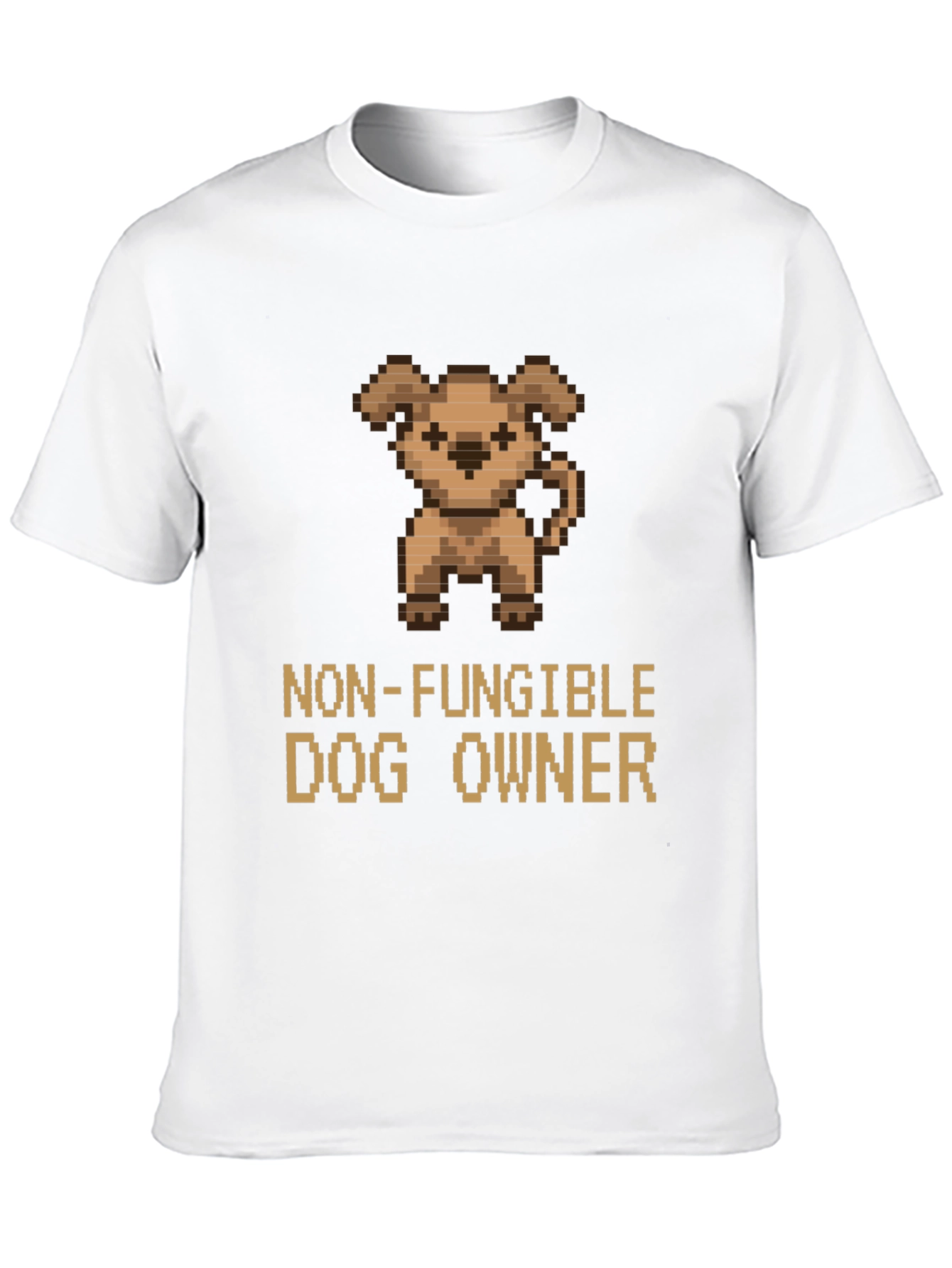 Non-Fungible Dog Owner Graphic T-Shirt
