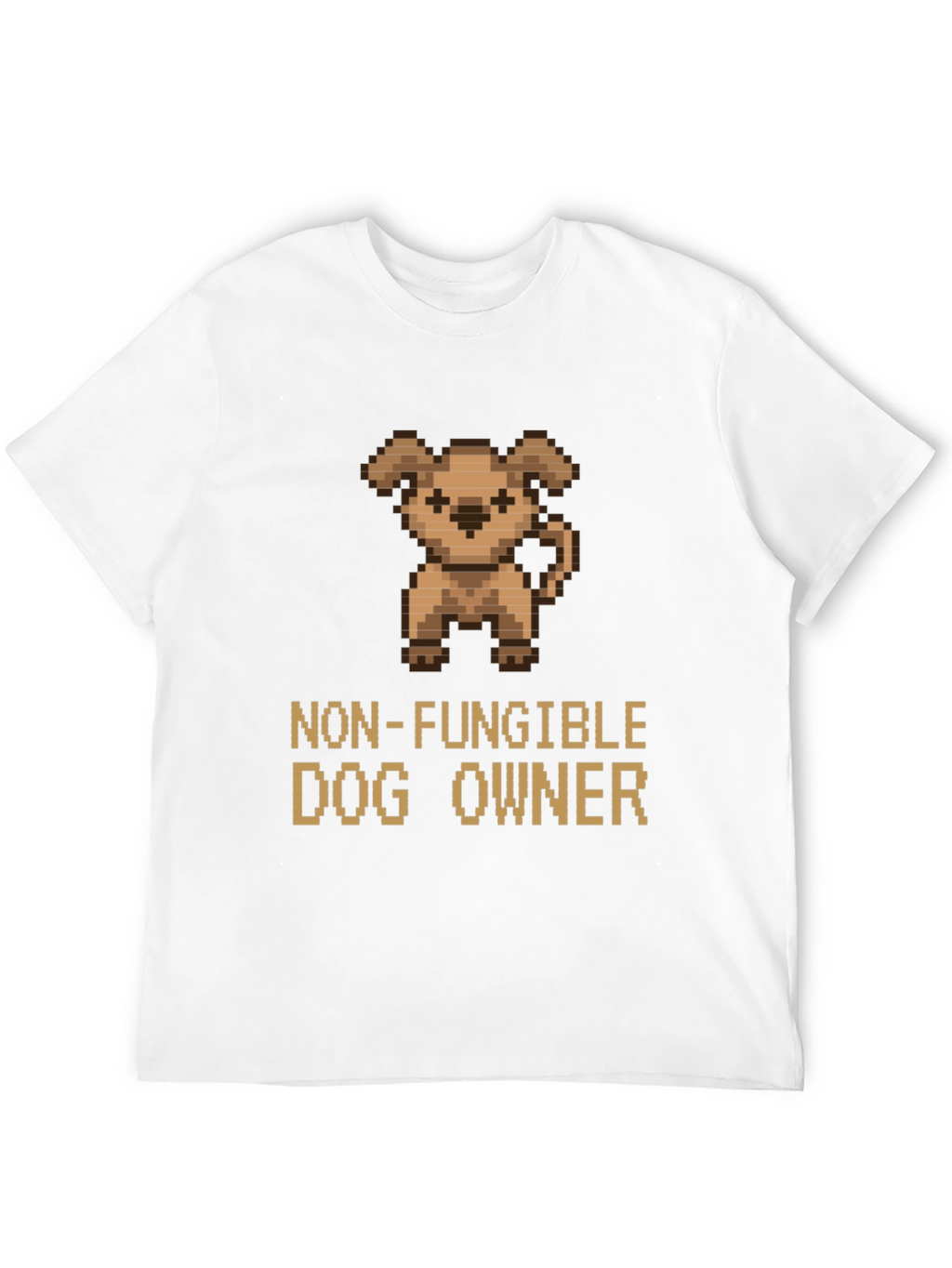 Non-Fungible Dog Owner Graphic T-Shirt
