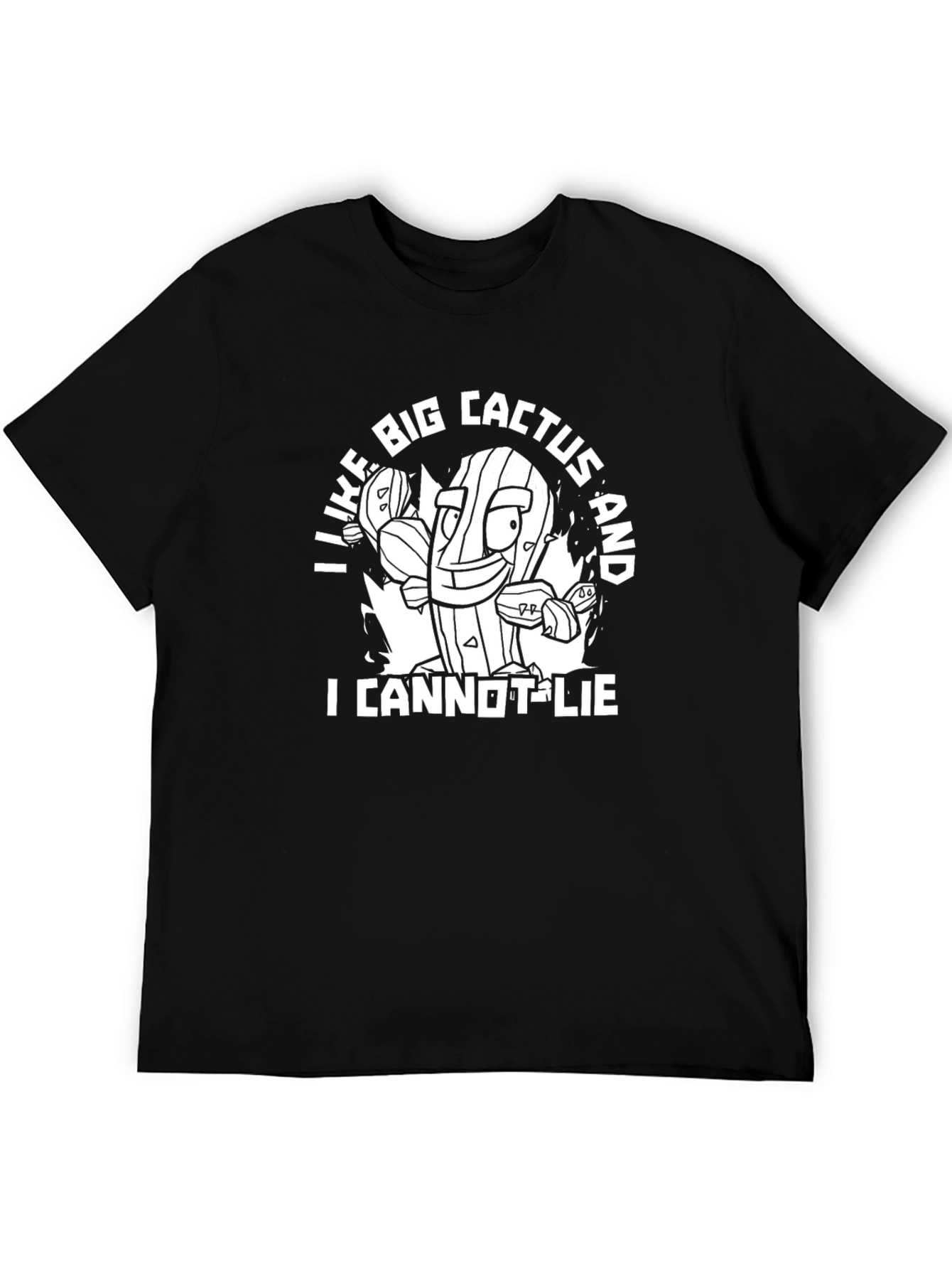 I Like Big Cactus T-Shirt - Funny Plant Lover Tee