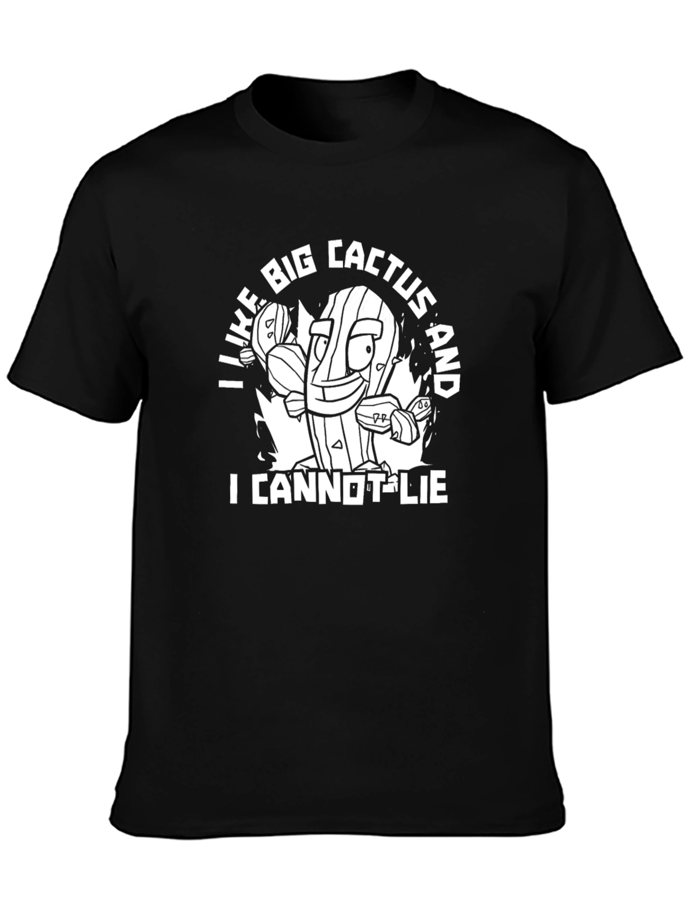 I Like Big Cactus T-Shirt - Funny Plant Lover Tee