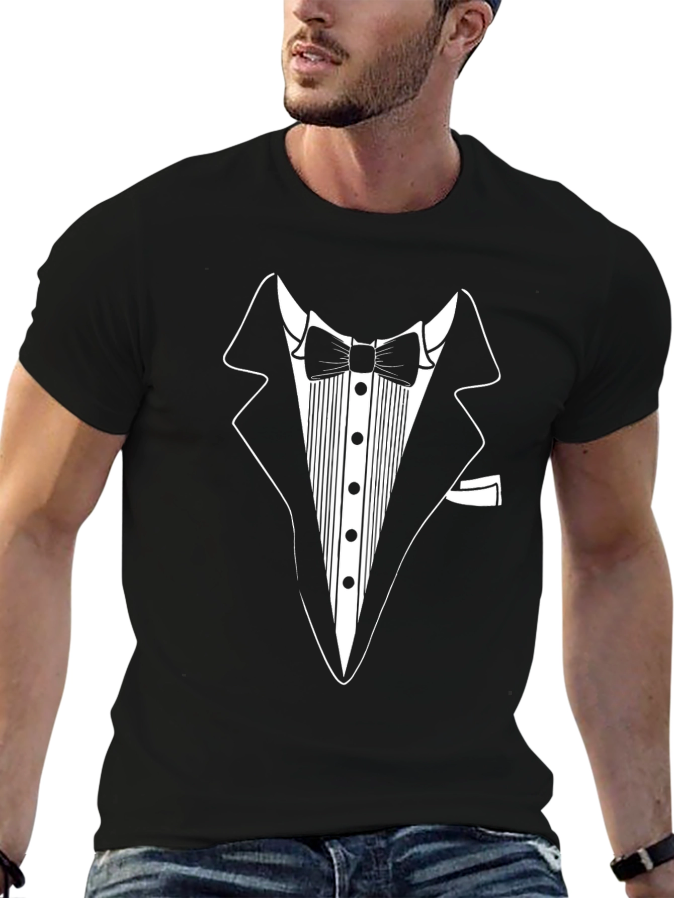 Tuxedo T-Shirt - Funny Costume Tee