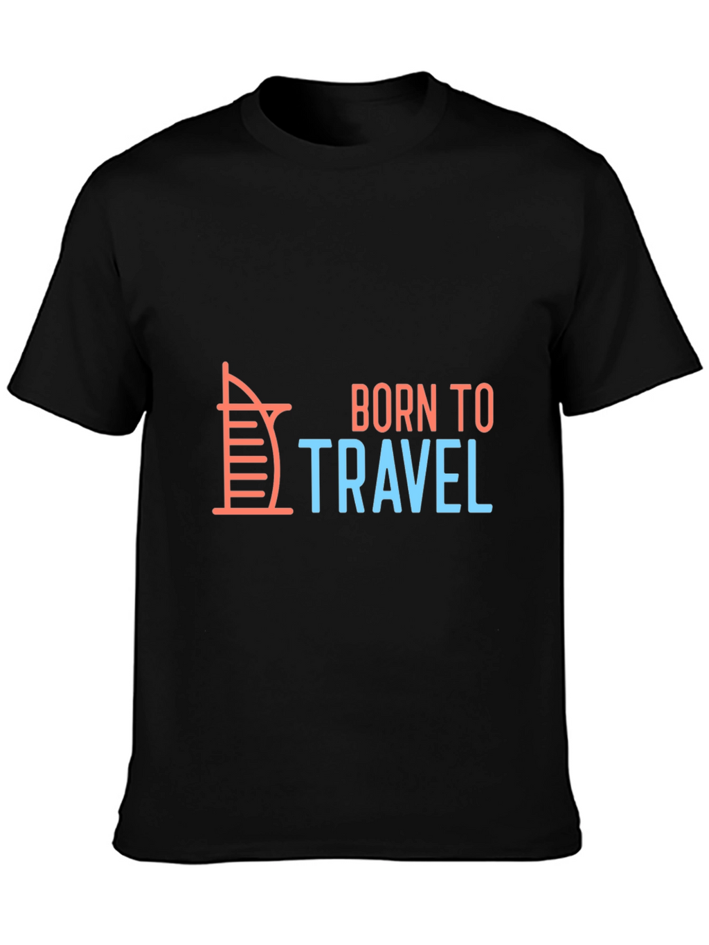 Born to Travel T-Shirt: Travel Lover Gift