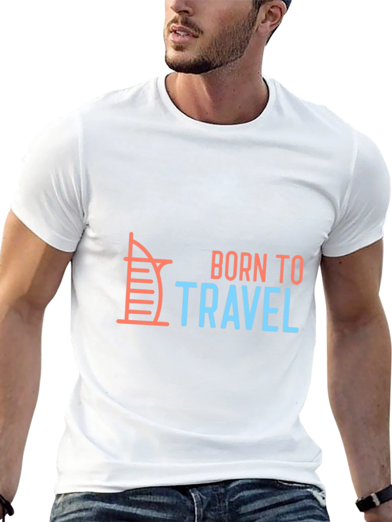 Born to Travel T-Shirt: Travel Lover Gift