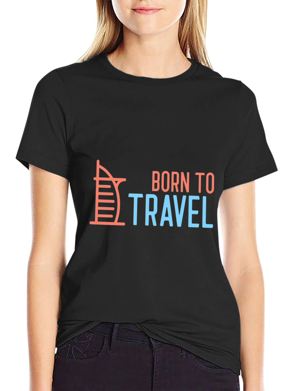 Born to Travel T-Shirt: Travel Lover Gift