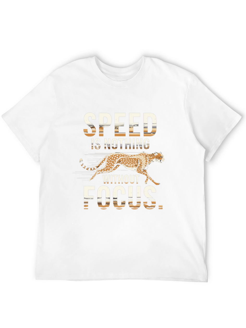 Speed & Focus Graphic Tee - Mens Black T-Shirt