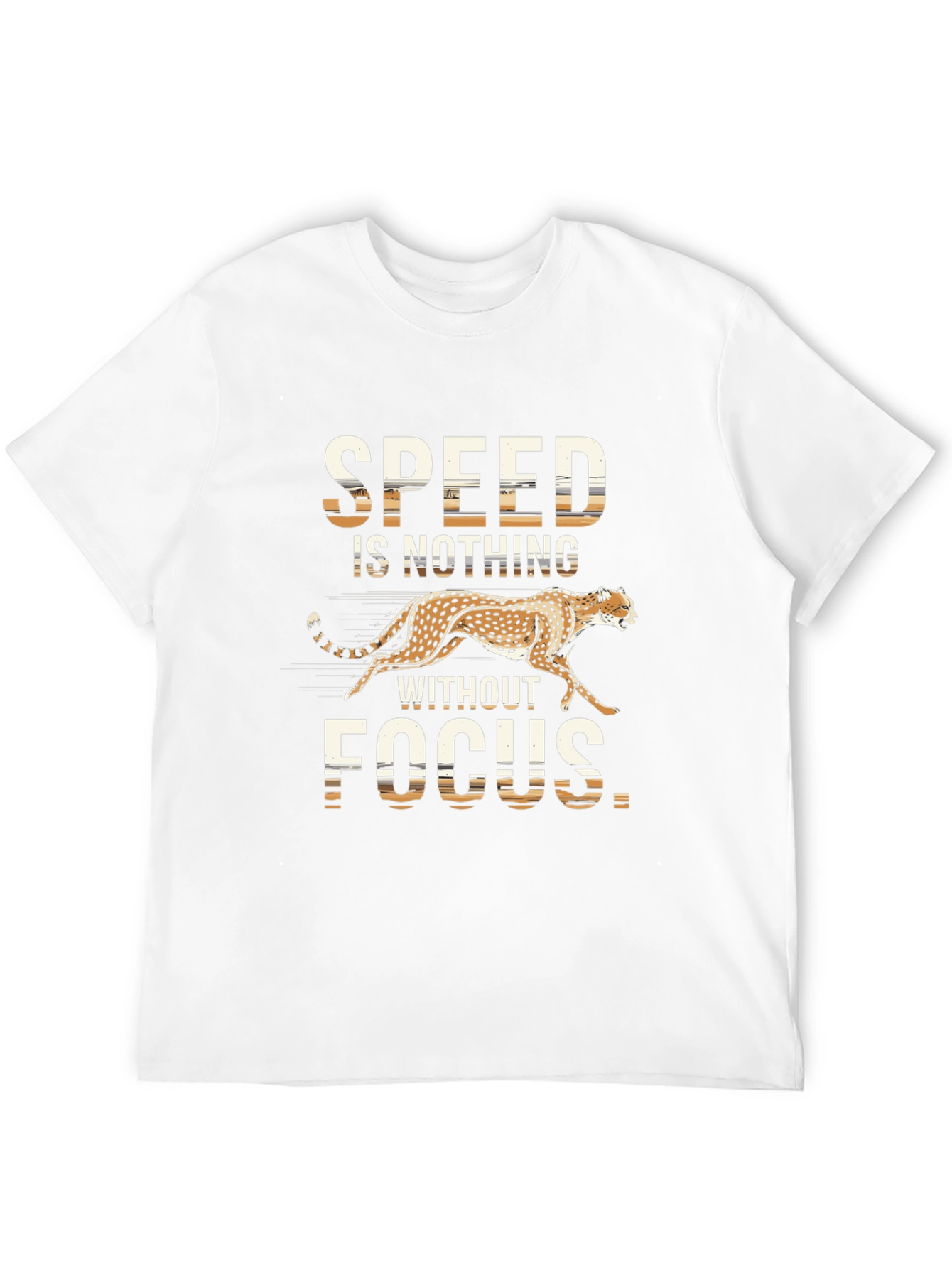 Speed & Focus Graphic Tee - Mens Black T-Shirt