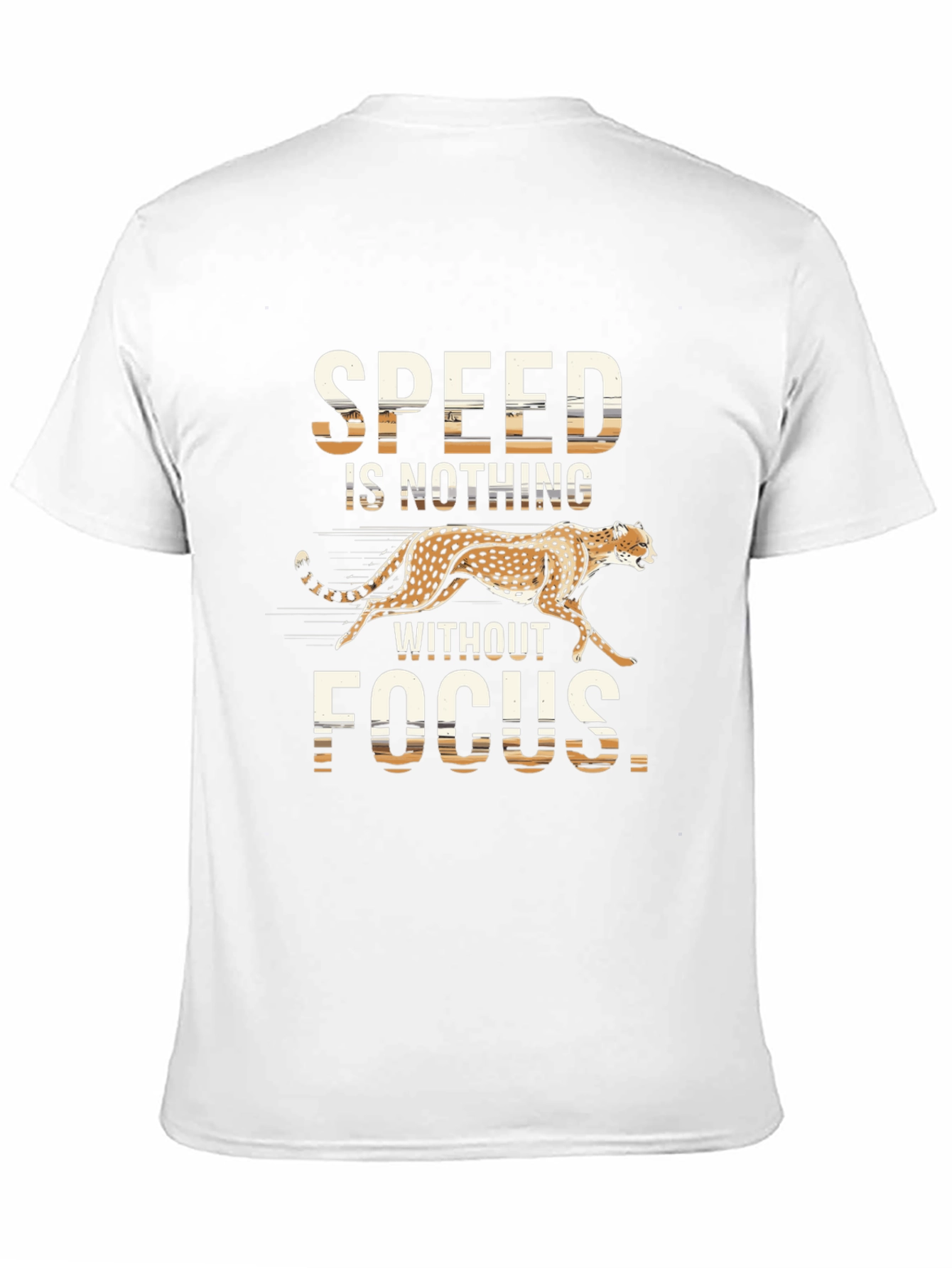 Speed & Focus Graphic Tee - Mens Black T-Shirt